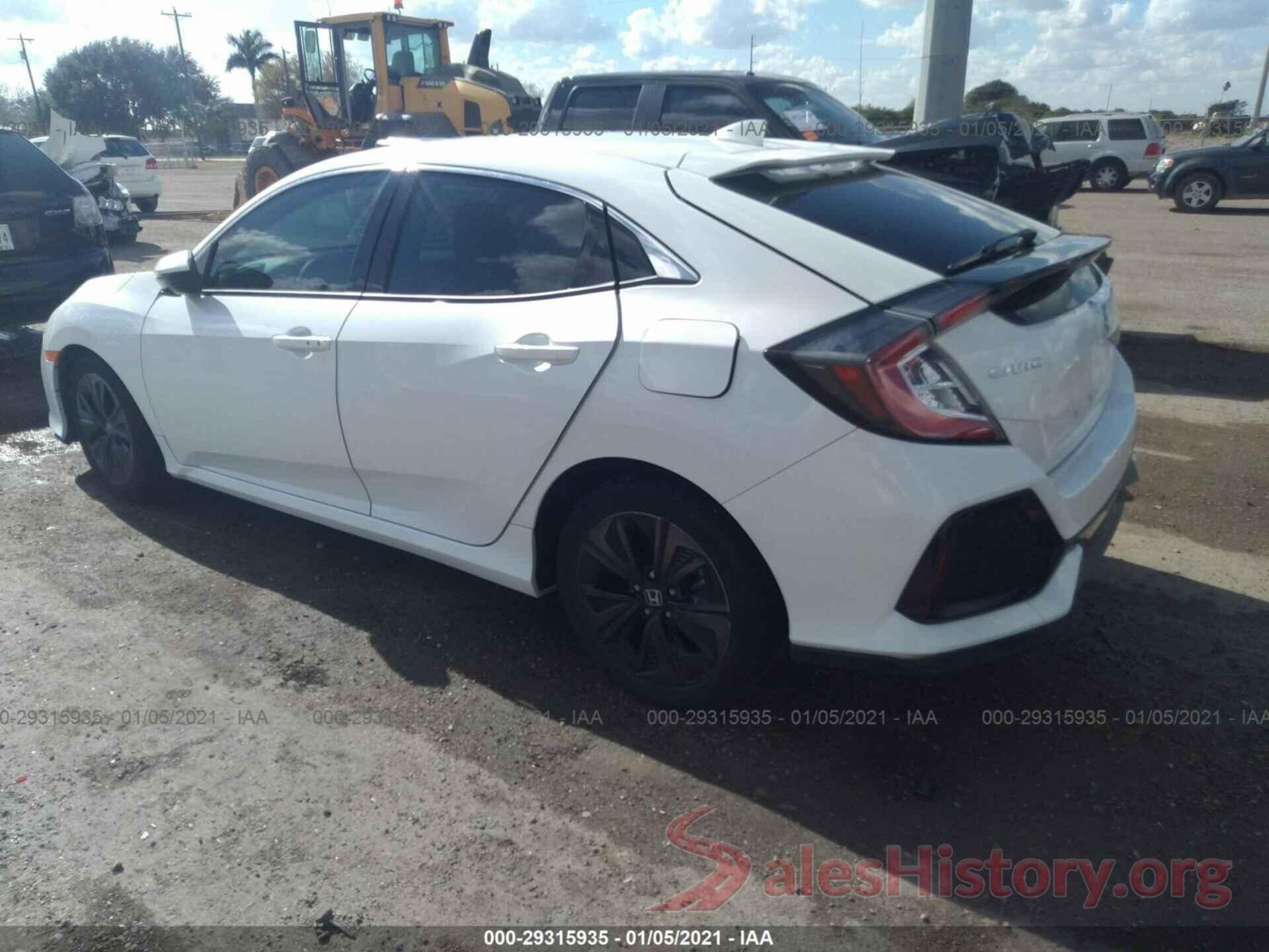 SHHFK7H65KU226995 2019 HONDA CIVIC HATCHBACK