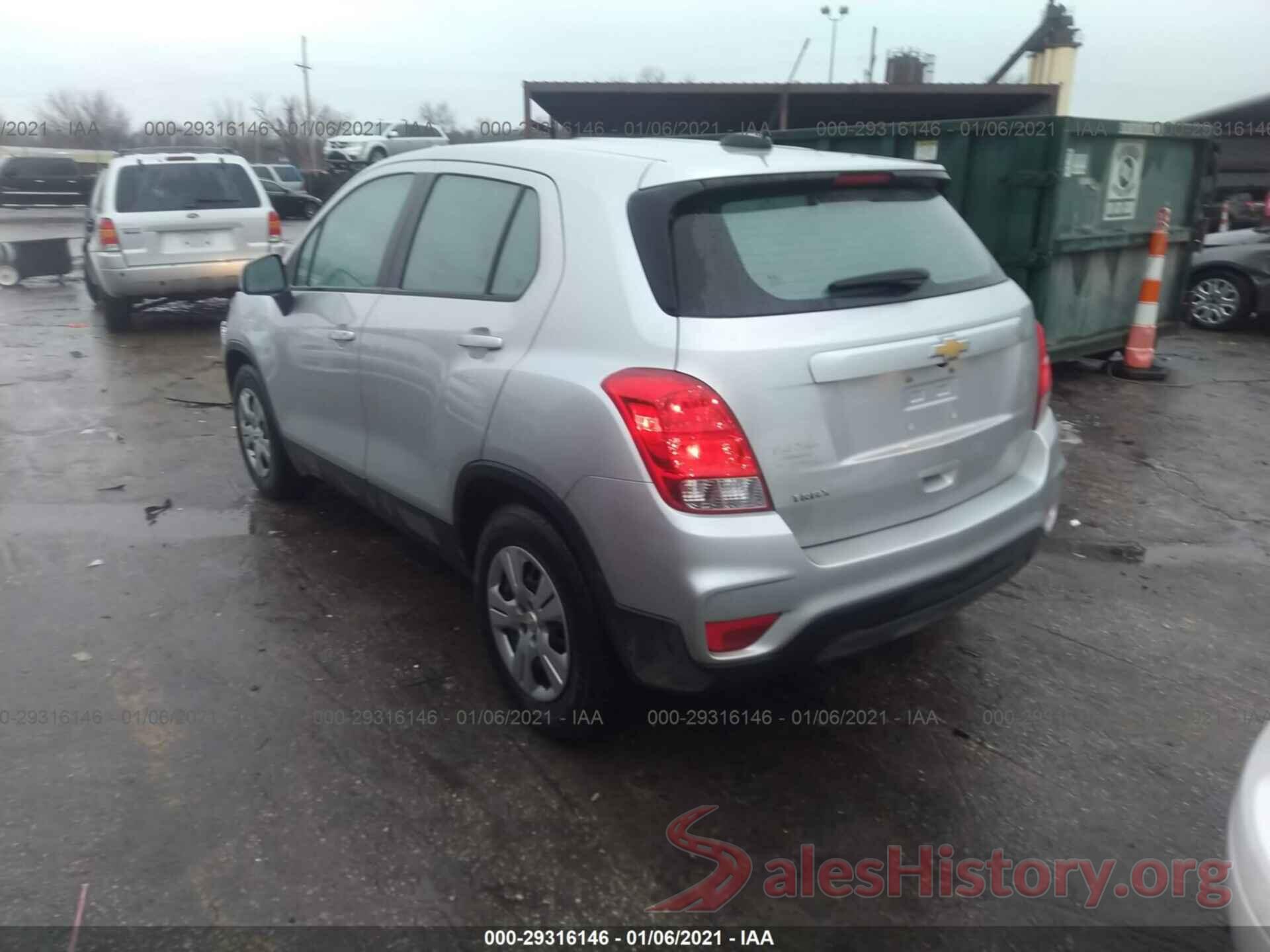 KL7CJKSB0HB168528 2017 CHEVROLET TRAX