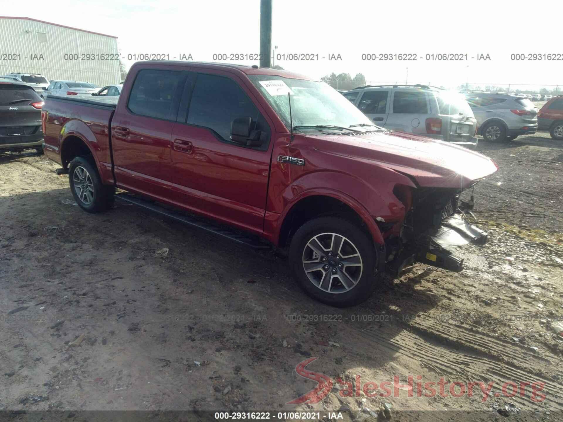 1FTEW1CF1HKE44319 2017 FORD F-150