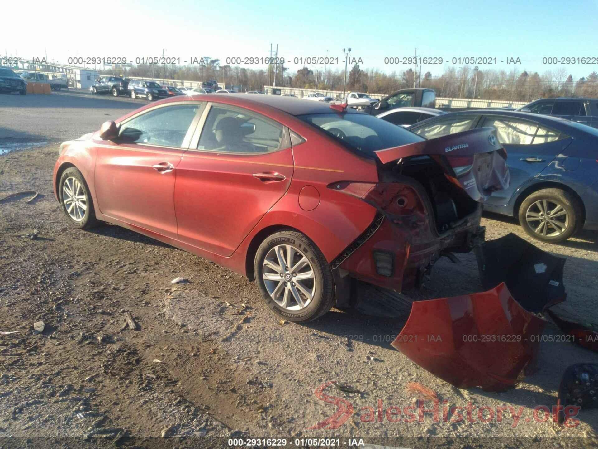 5NPDH4AE5GH760224 2016 HYUNDAI ELANTRA