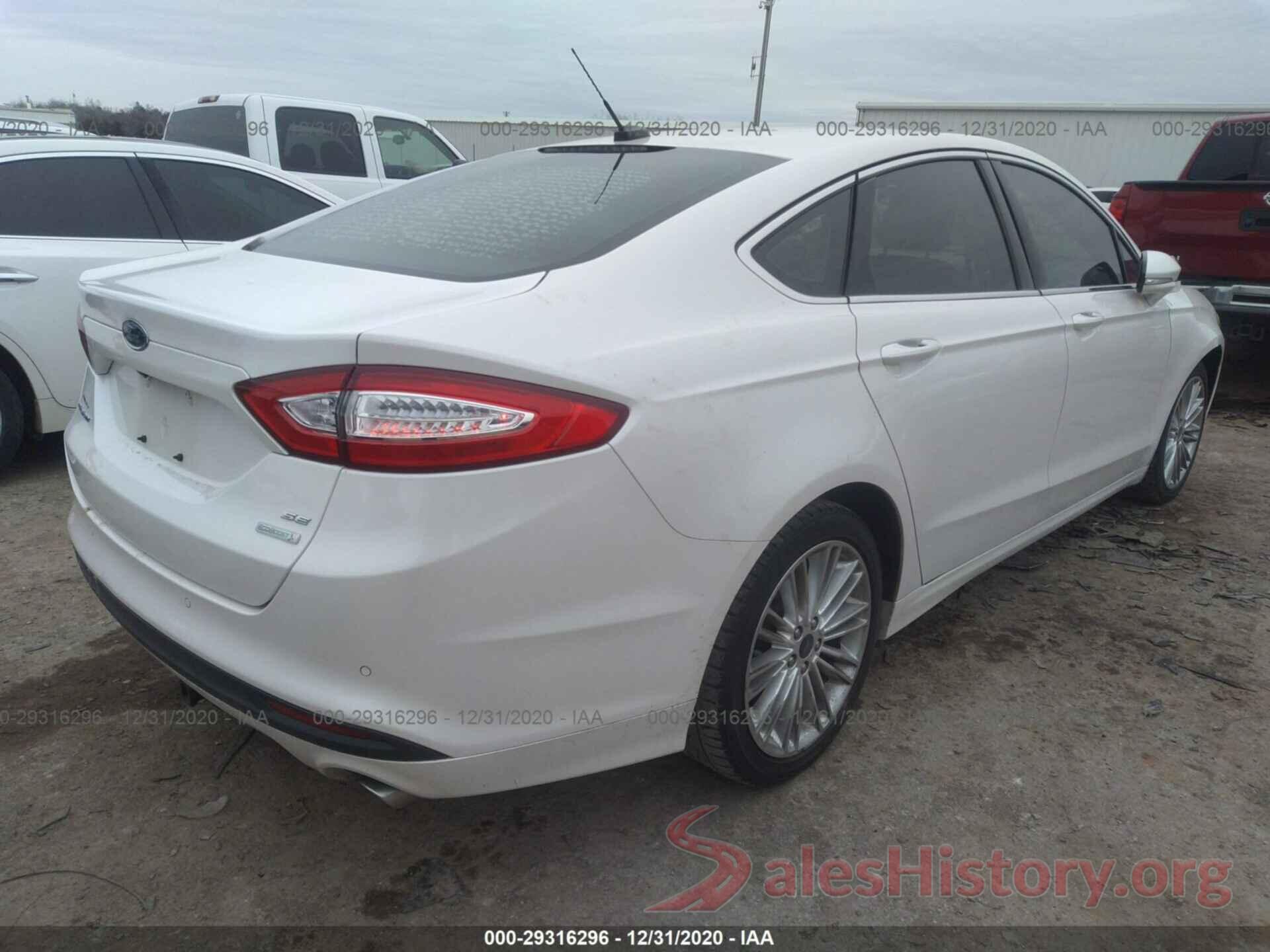 3FA6P0HD9GR354628 2016 FORD FUSION