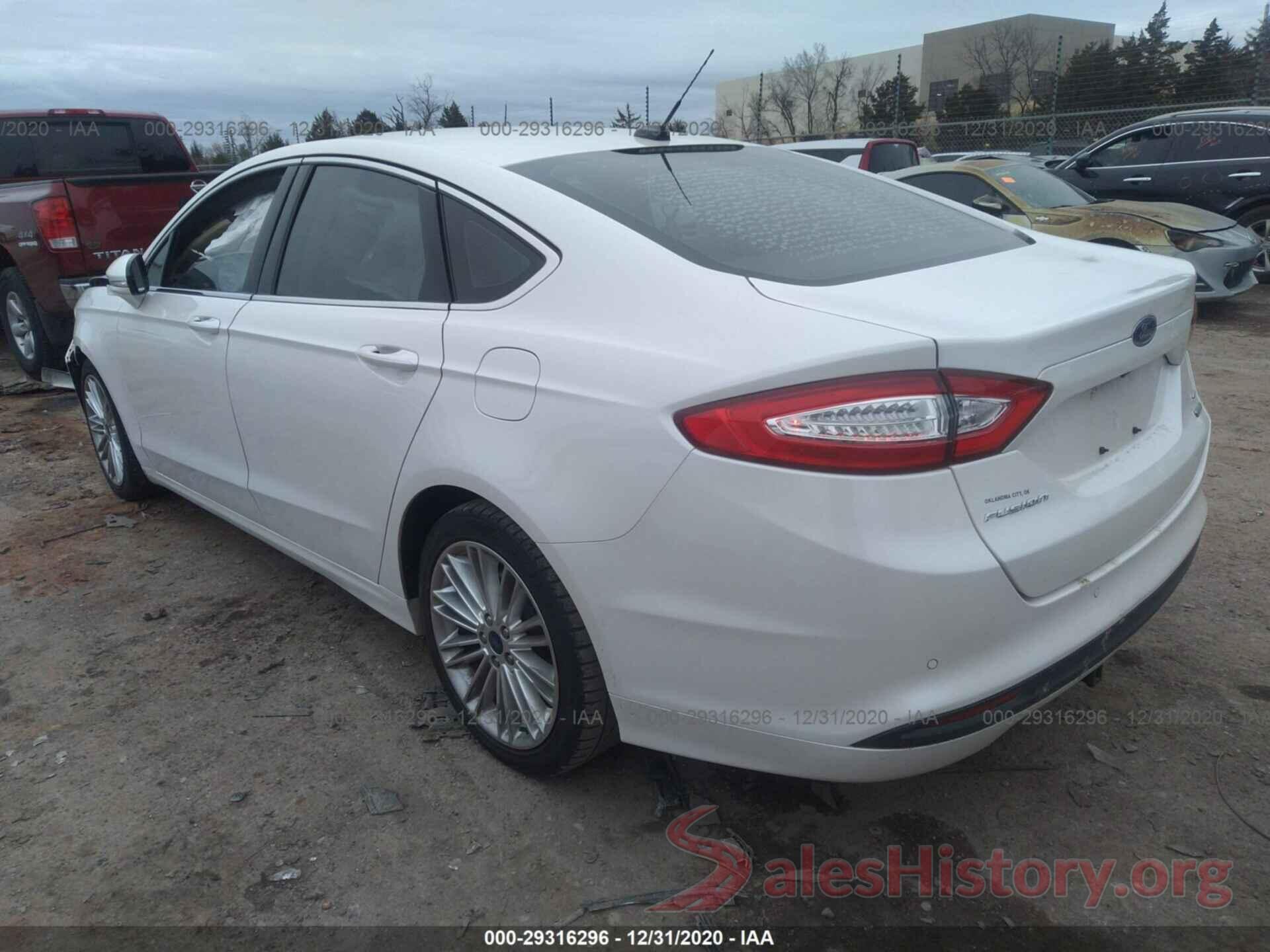 3FA6P0HD9GR354628 2016 FORD FUSION