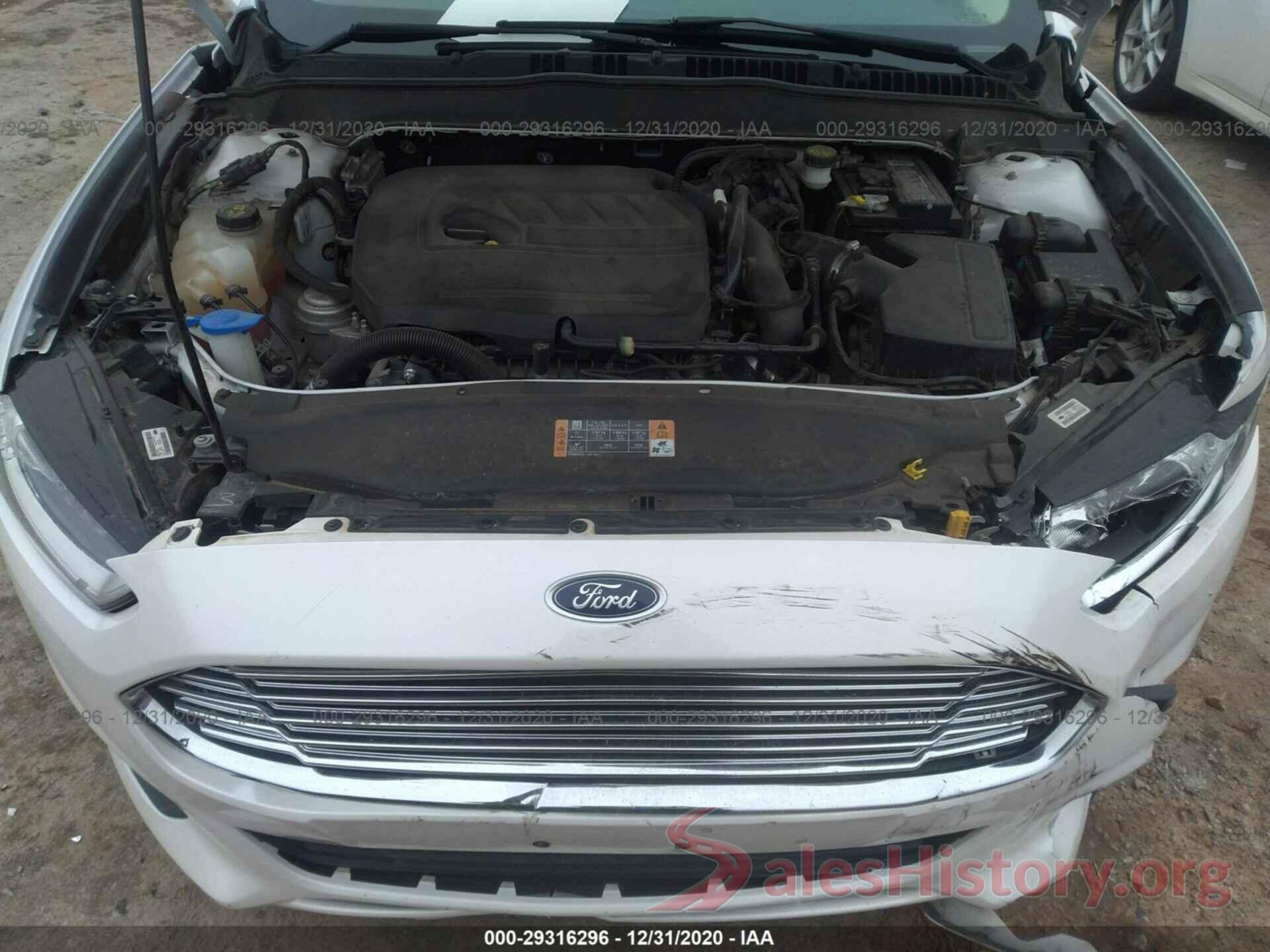 3FA6P0HD9GR354628 2016 FORD FUSION