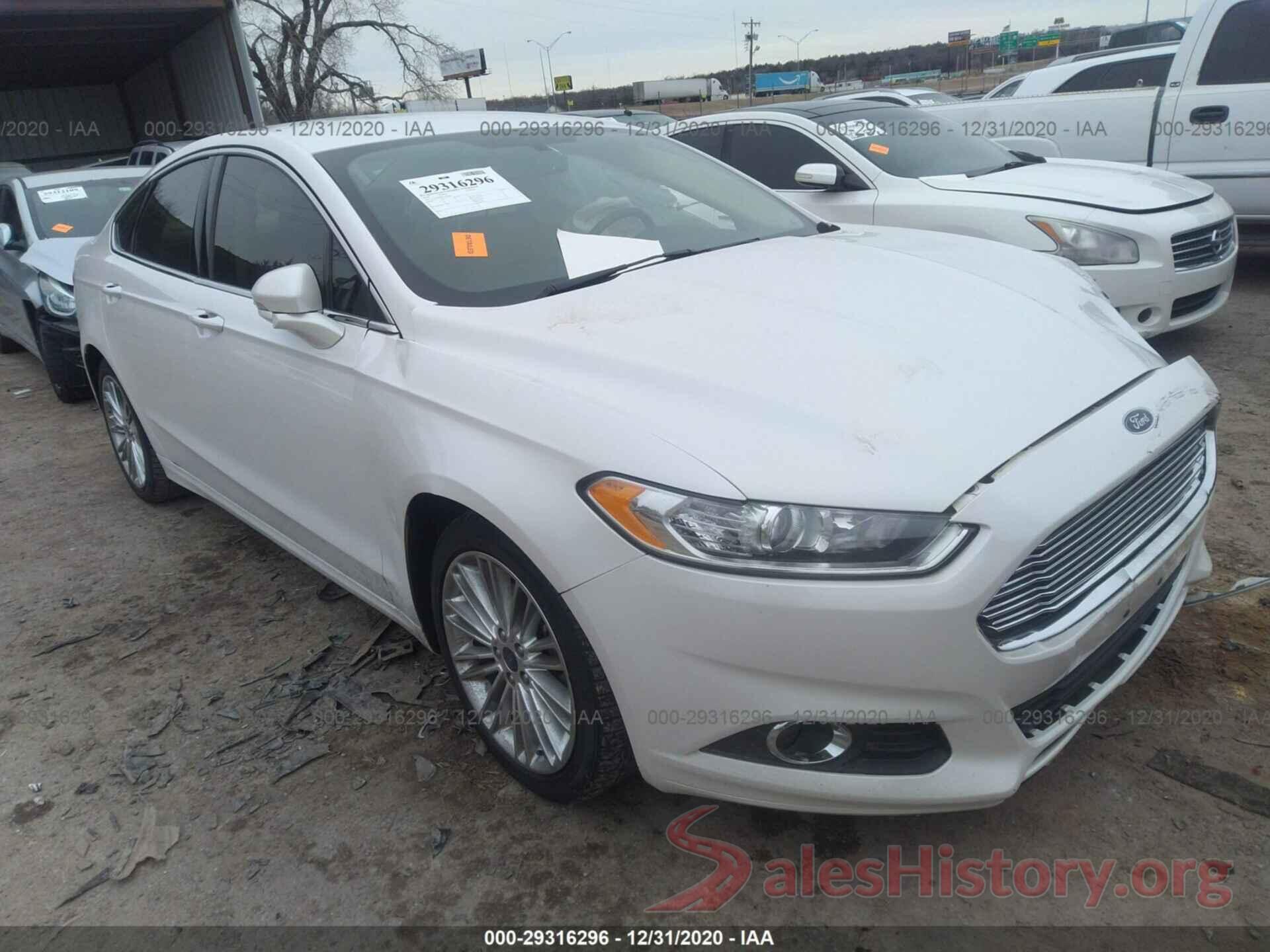 3FA6P0HD9GR354628 2016 FORD FUSION