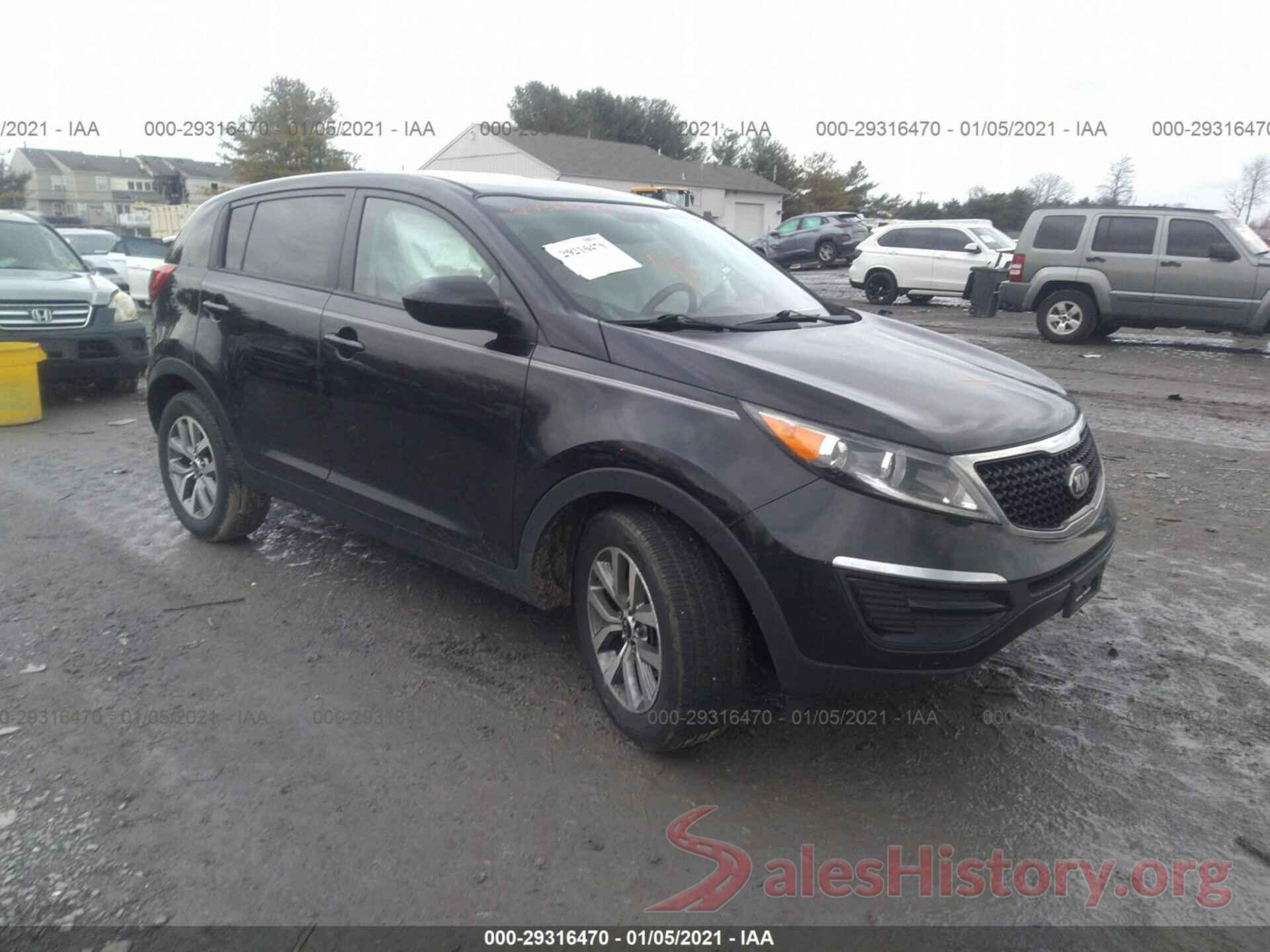 KNDPB3AC2G7795122 2016 KIA SPORTAGE