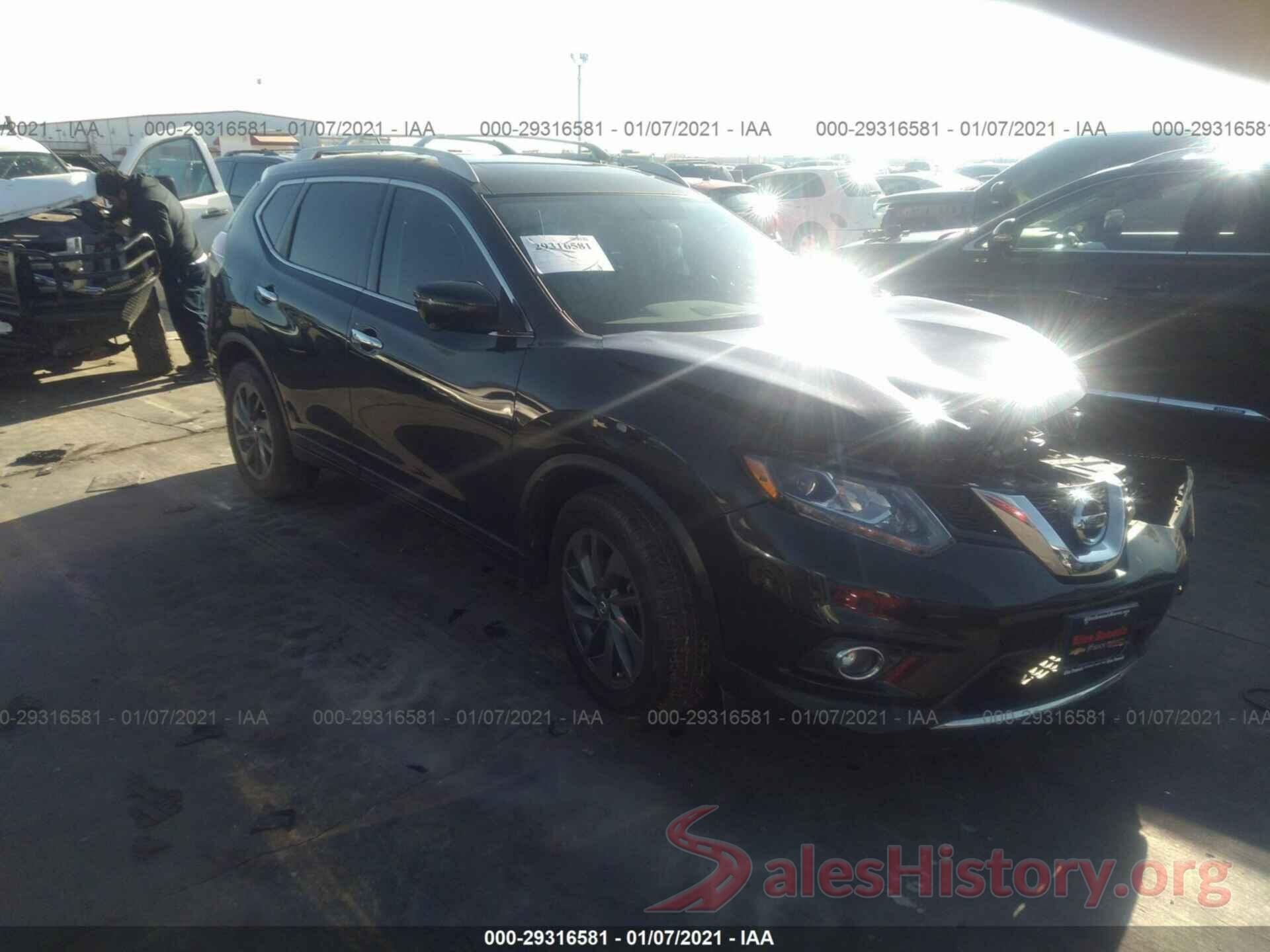 5N1AT2MTXGC913350 2016 NISSAN ROGUE