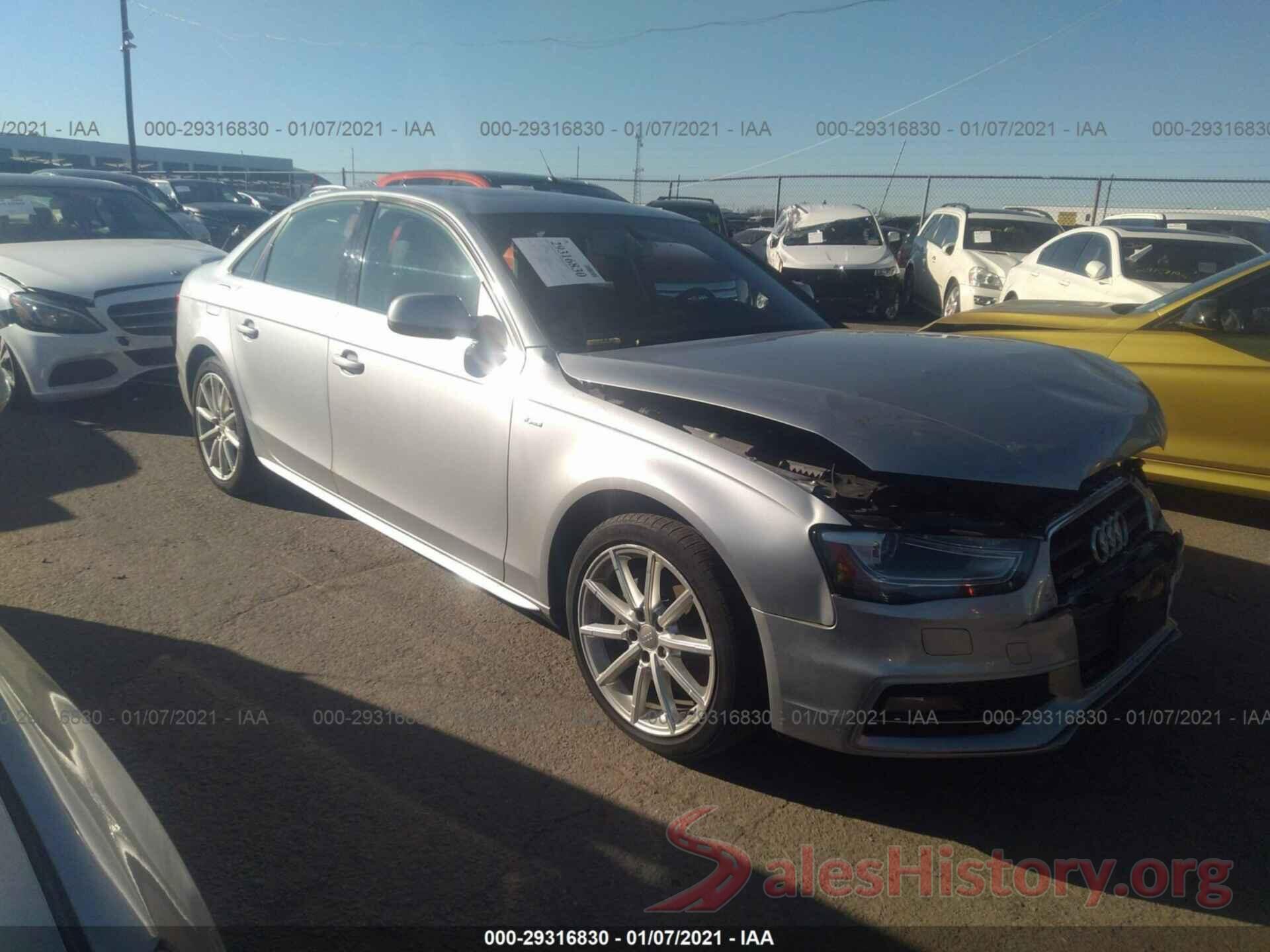 WAUBFAFL9GN018618 2016 AUDI A4