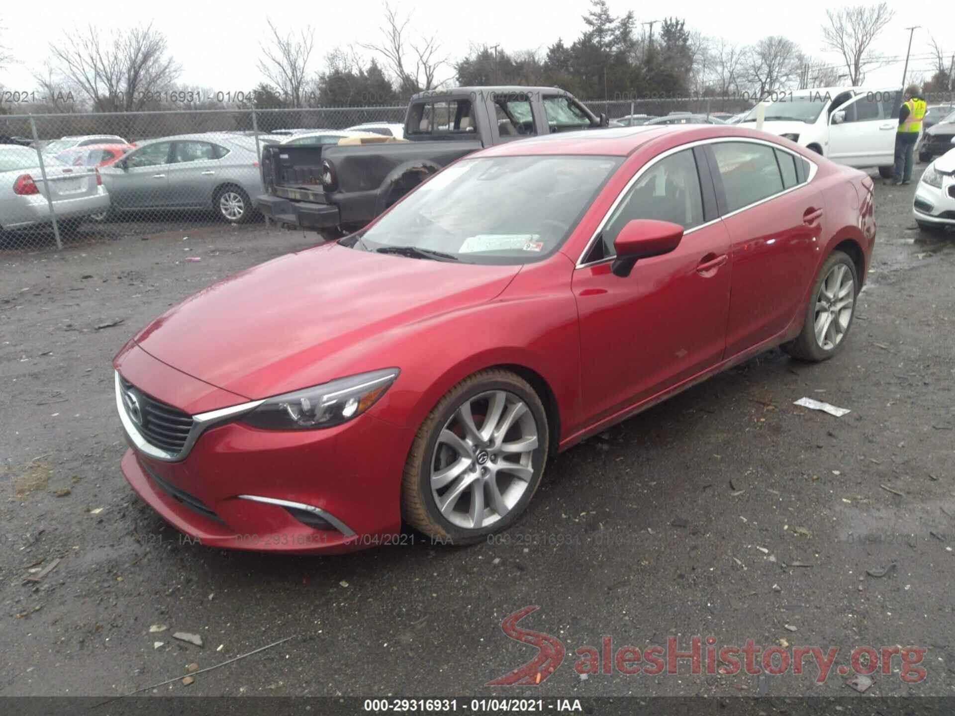 JM1GJ1T54G1470609 2016 MAZDA MAZDA6