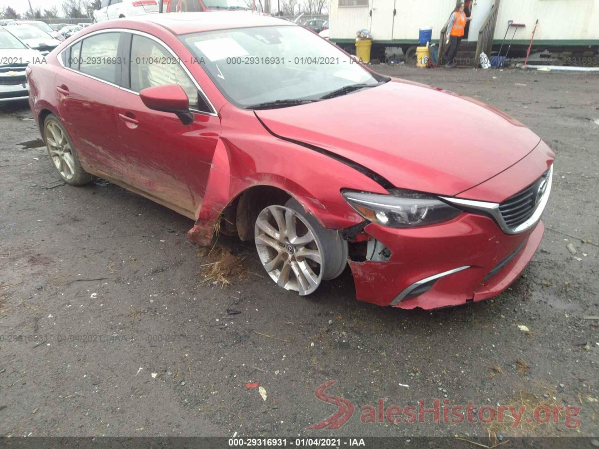 JM1GJ1T54G1470609 2016 MAZDA MAZDA6