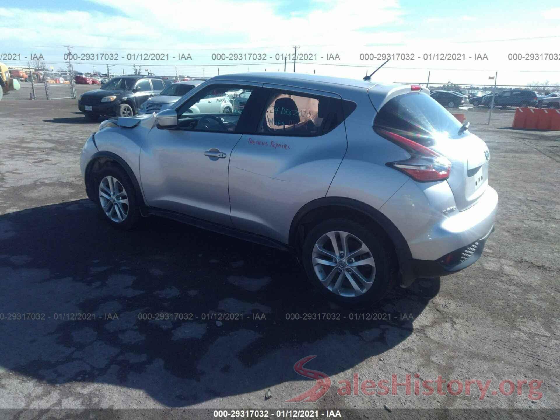 JN8AF5MV2HT750746 2017 NISSAN JUKE