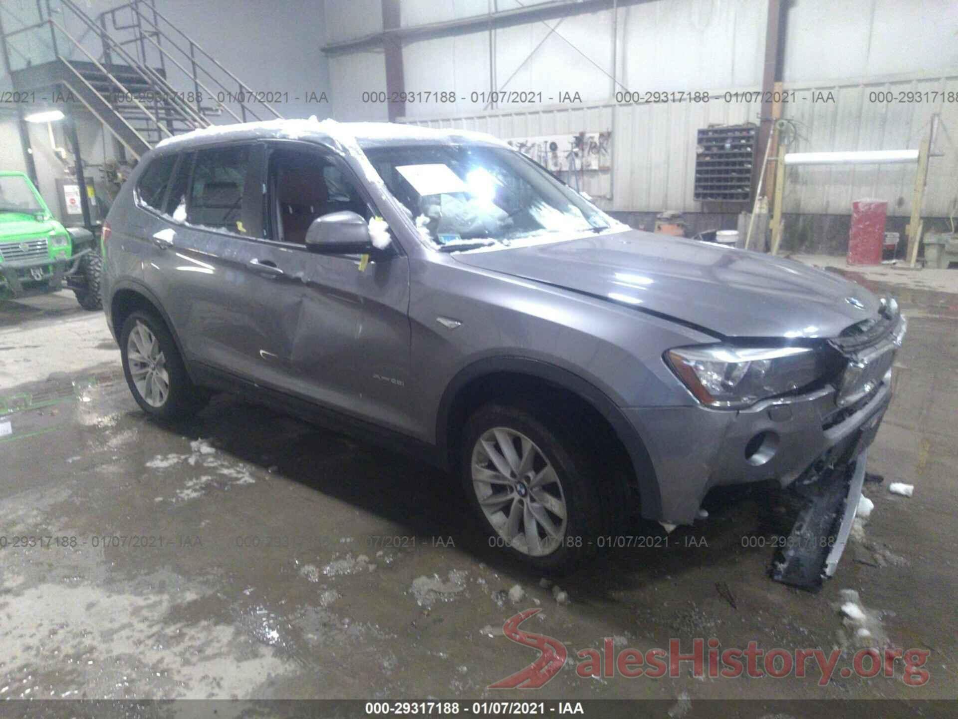 5UXWX9C50H0T11536 2017 BMW X3