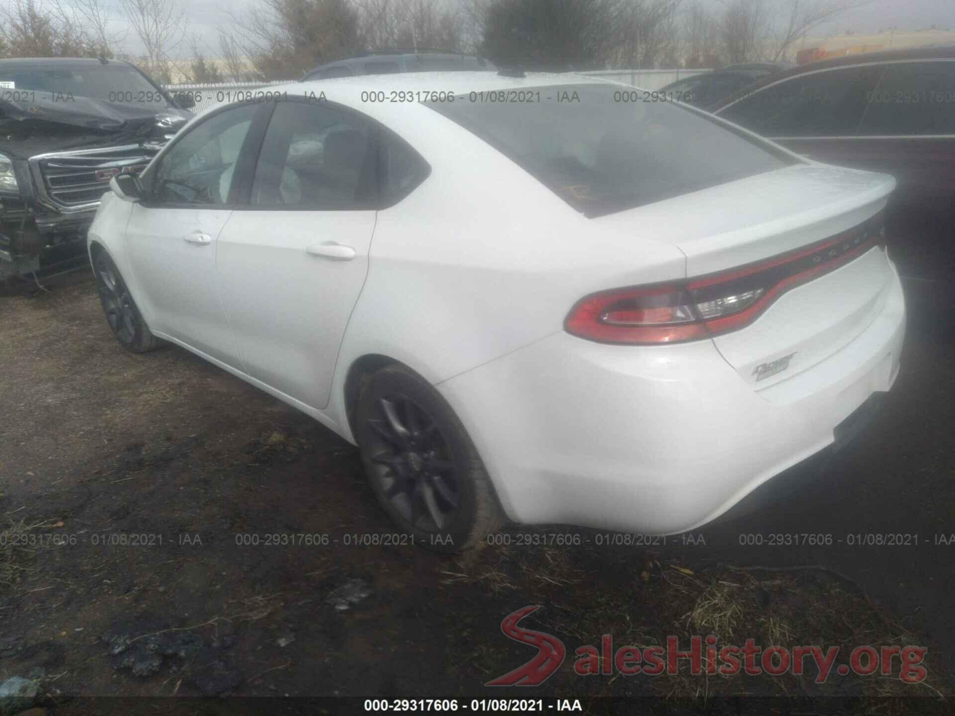 1C3CDFAAXGD607901 2016 DODGE DART