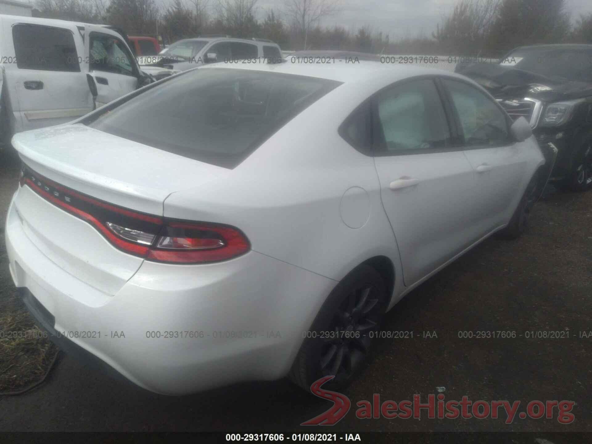 1C3CDFAAXGD607901 2016 DODGE DART