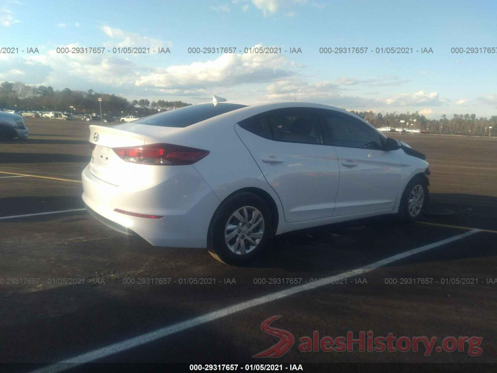 5NPD74LF7HH166731 2017 HYUNDAI ELANTRA