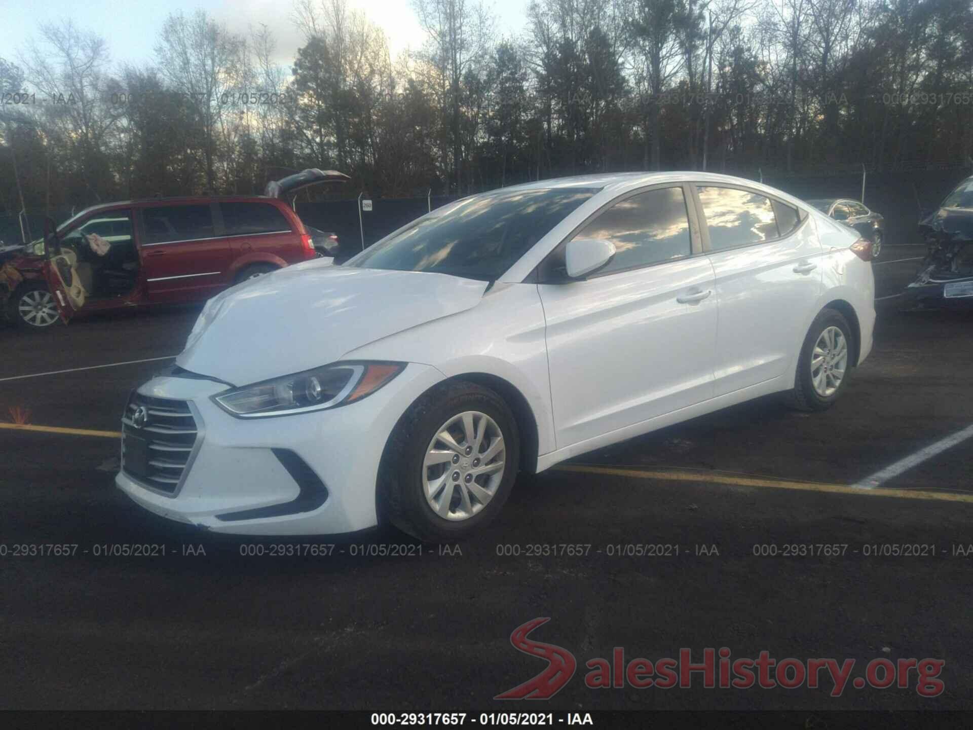 5NPD74LF7HH166731 2017 HYUNDAI ELANTRA