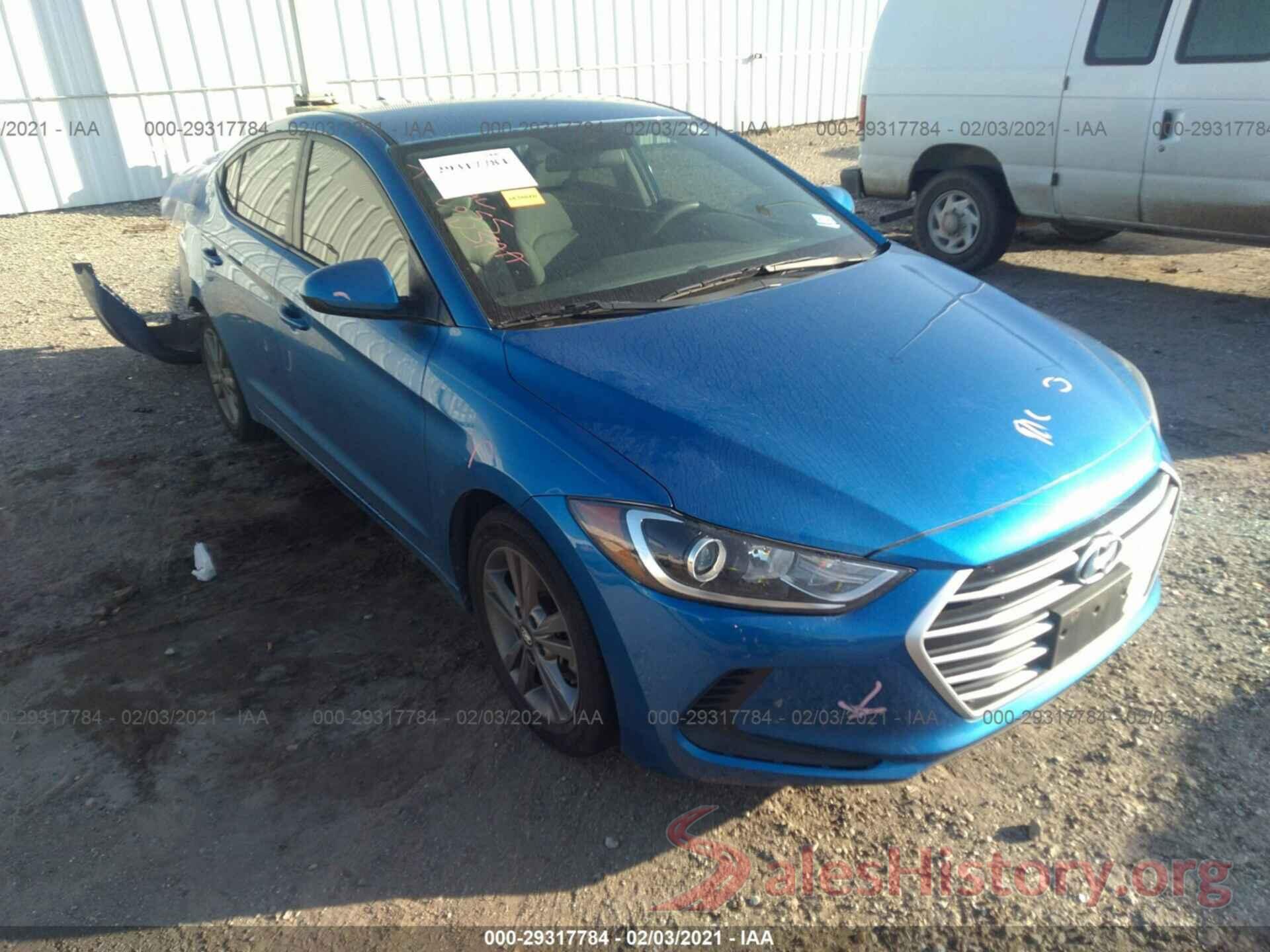 5NPD84LF0HH041227 2017 HYUNDAI ELANTRA