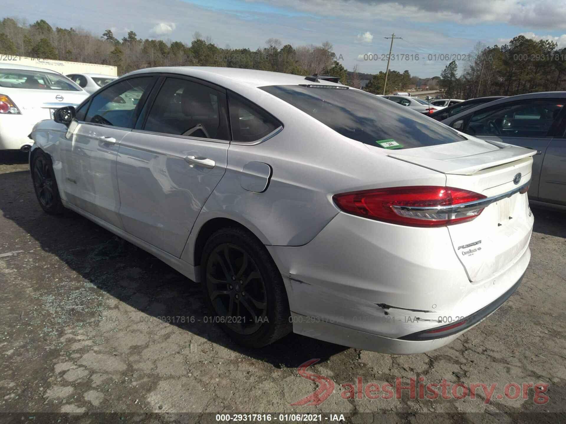 3FA6P0LU5JR174609 2018 FORD FUSION HYBRID