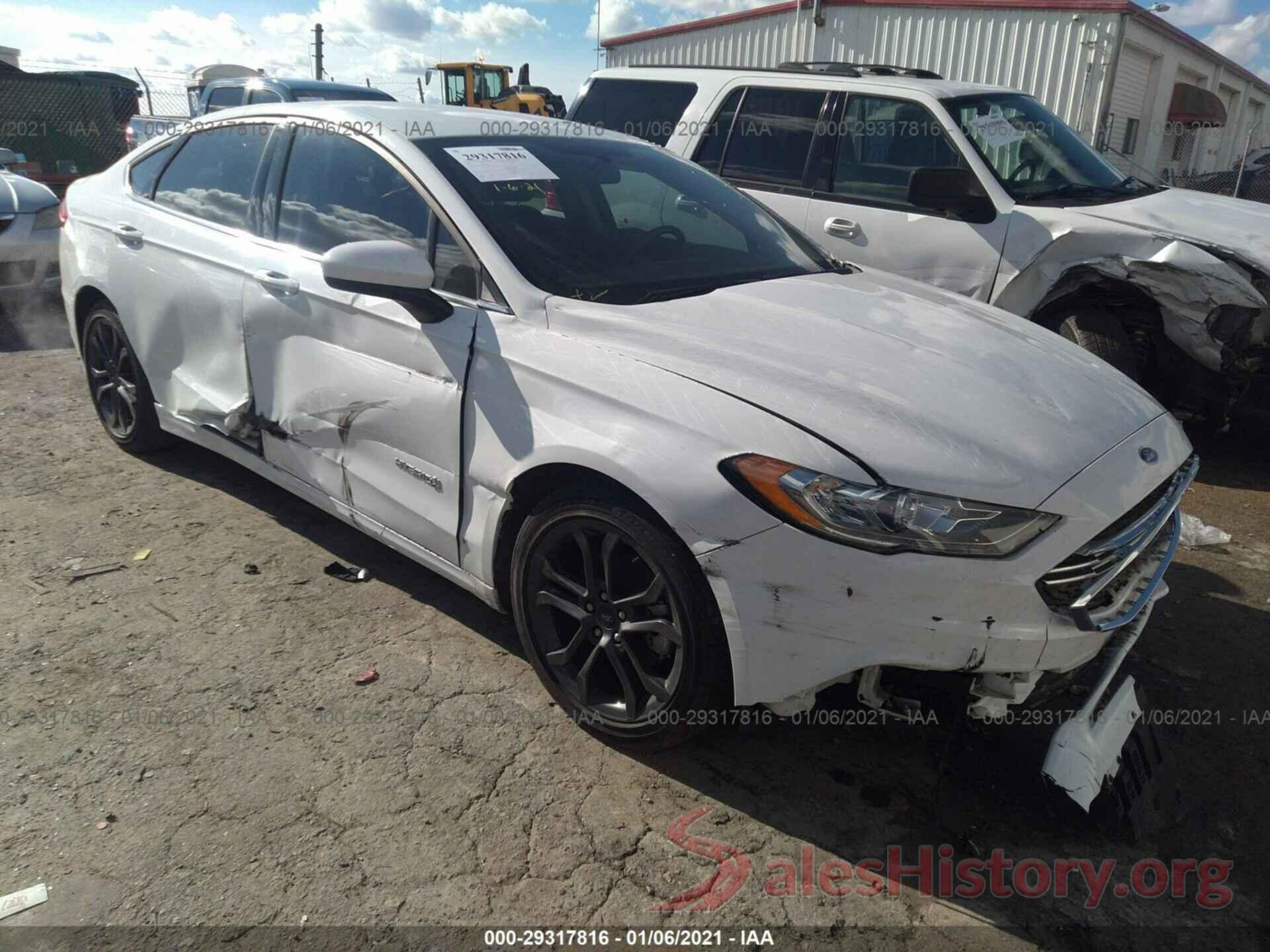 3FA6P0LU5JR174609 2018 FORD FUSION HYBRID