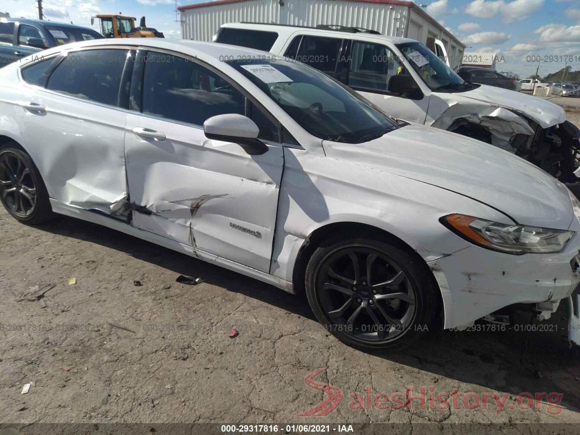 3FA6P0LU5JR174609 2018 FORD FUSION HYBRID