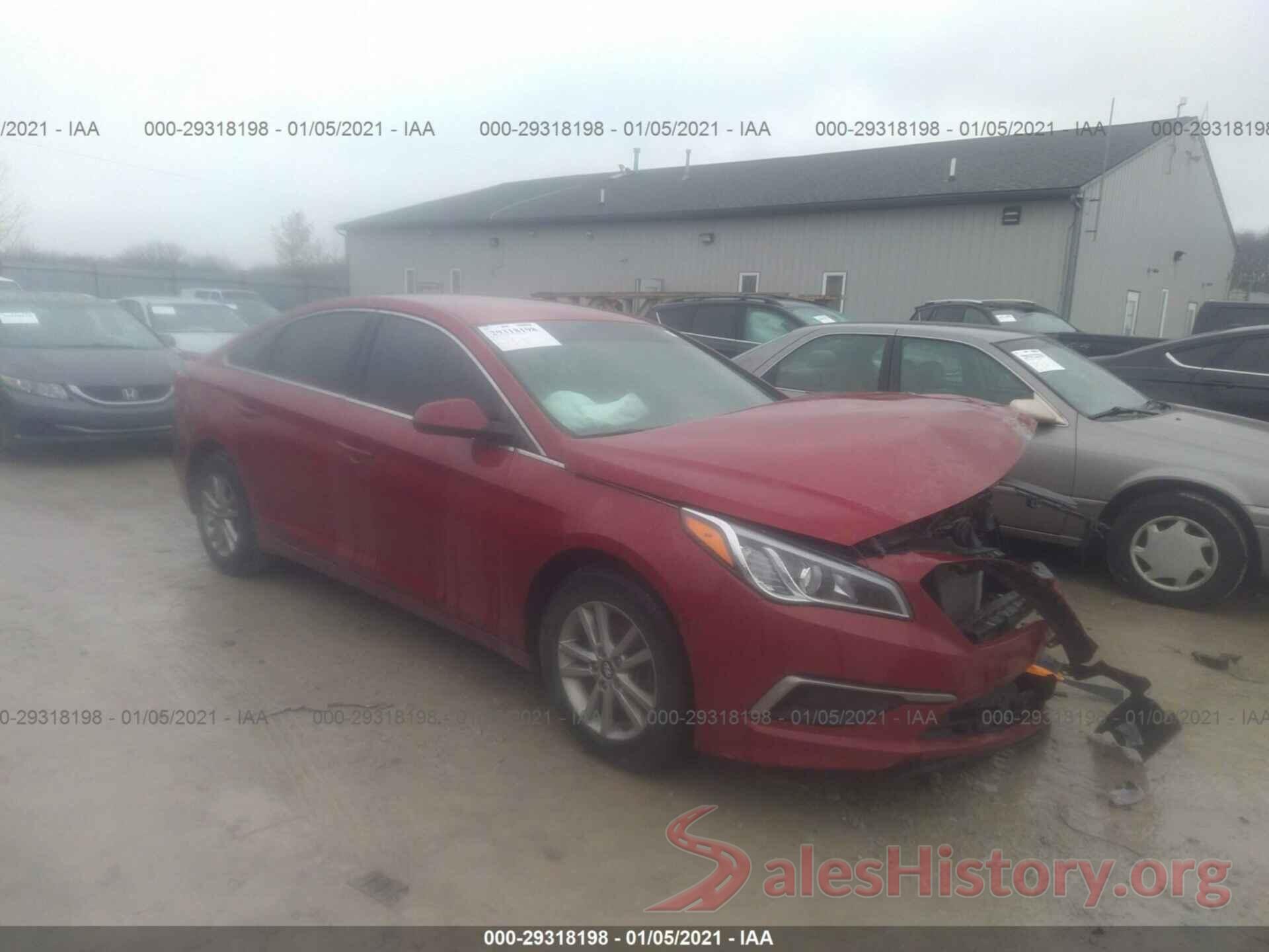 5NPE24AFXHH482209 2017 HYUNDAI SONATA