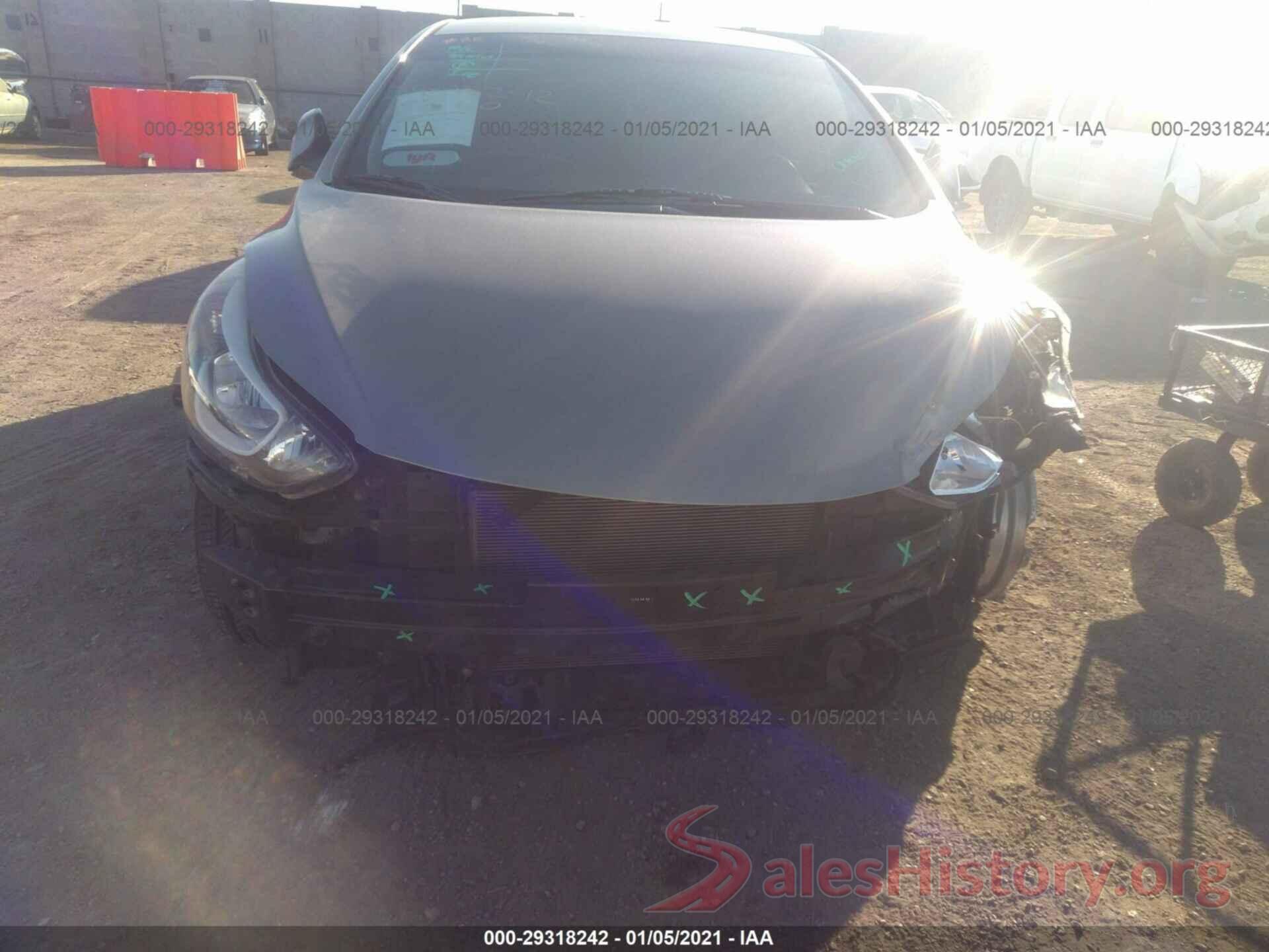 KMHDH4AE8FU358102 2015 HYUNDAI ELANTRA