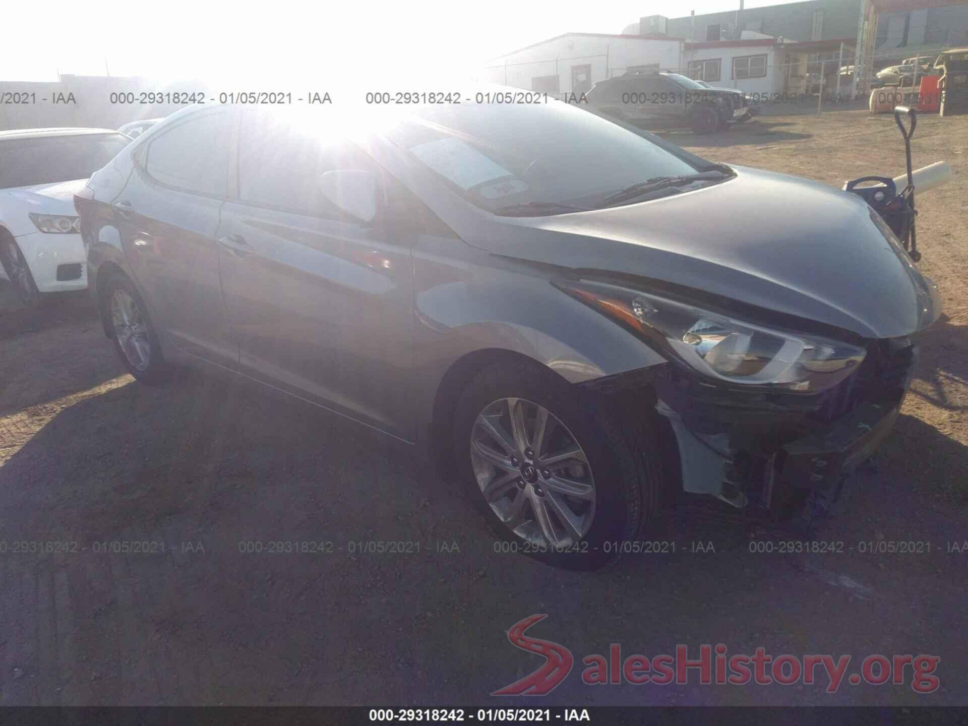 KMHDH4AE8FU358102 2015 HYUNDAI ELANTRA