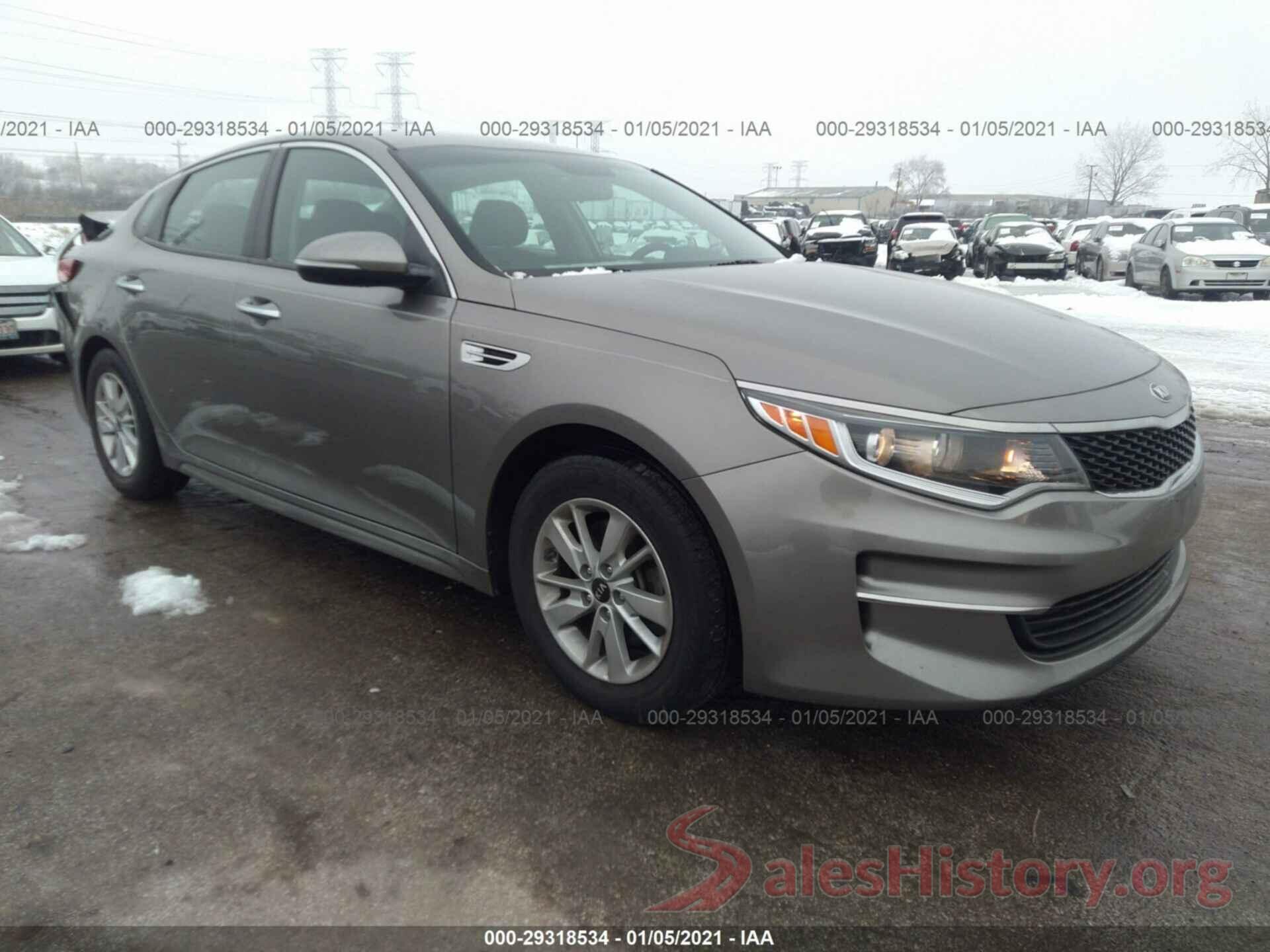 5XXGT4L35GG035144 2016 KIA OPTIMA