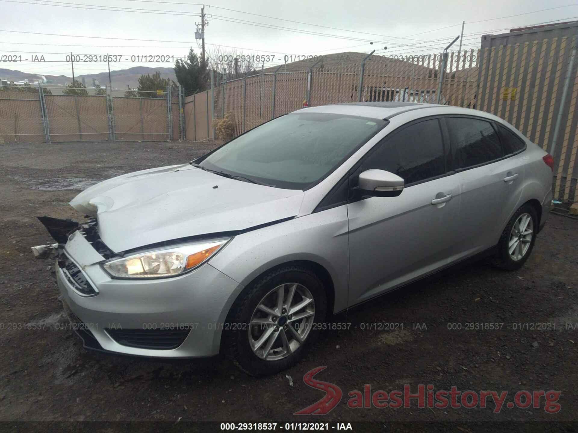 1FADP3F26GL284708 2016 FORD FOCUS