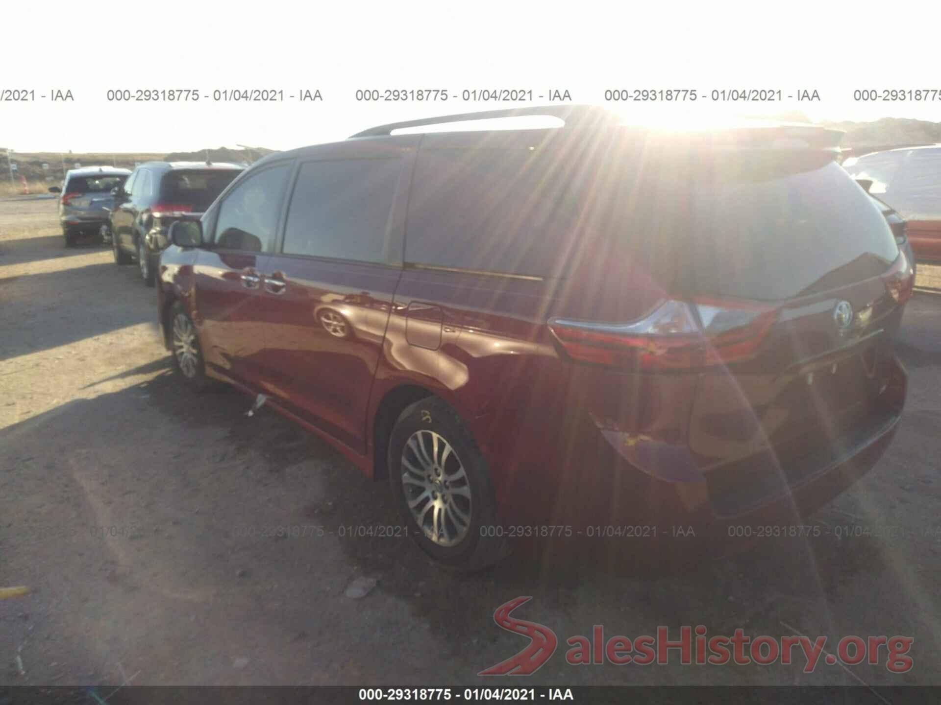 5TDYZ3DC7LS055321 2020 TOYOTA SIENNA