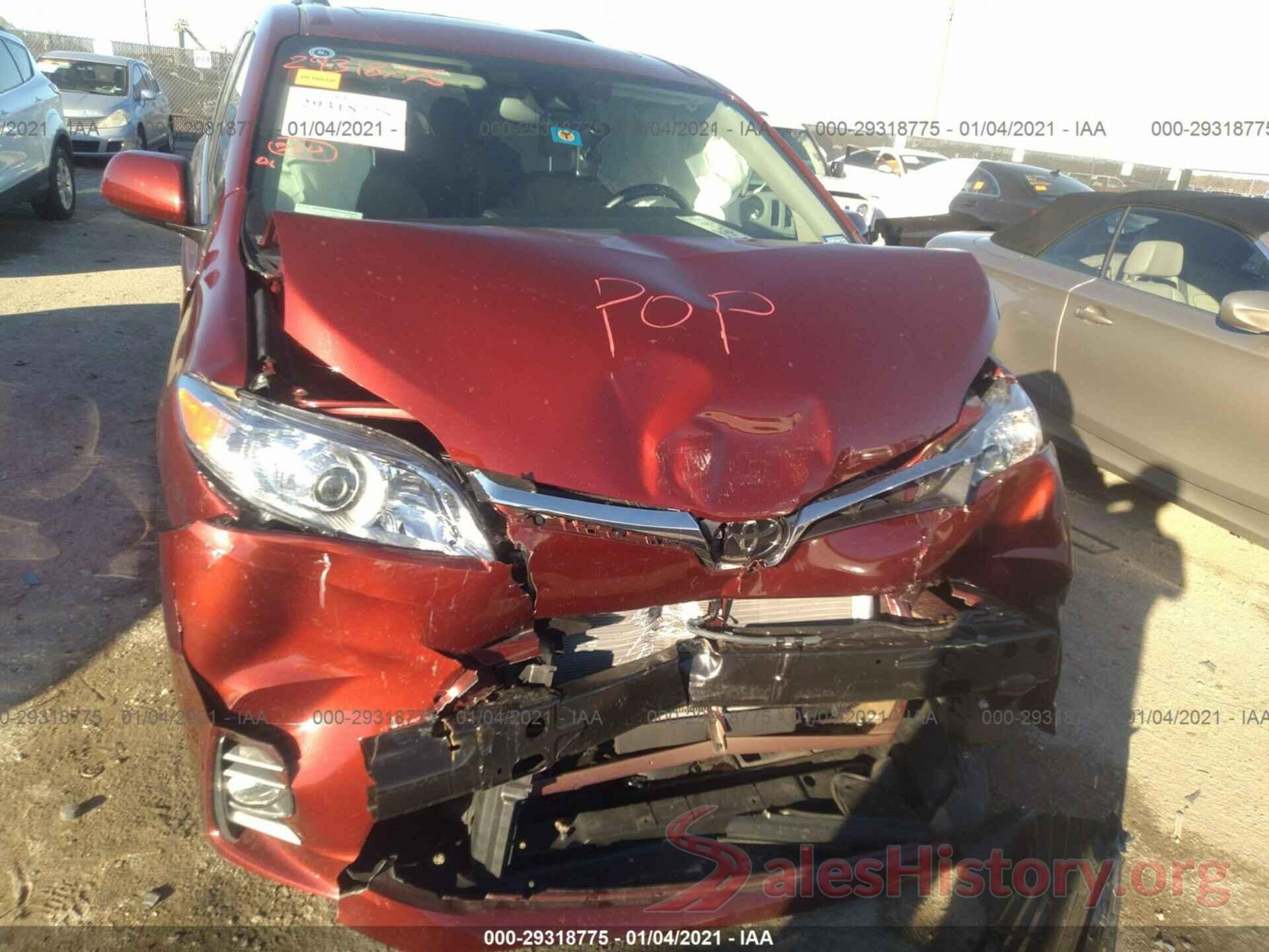 5TDYZ3DC7LS055321 2020 TOYOTA SIENNA