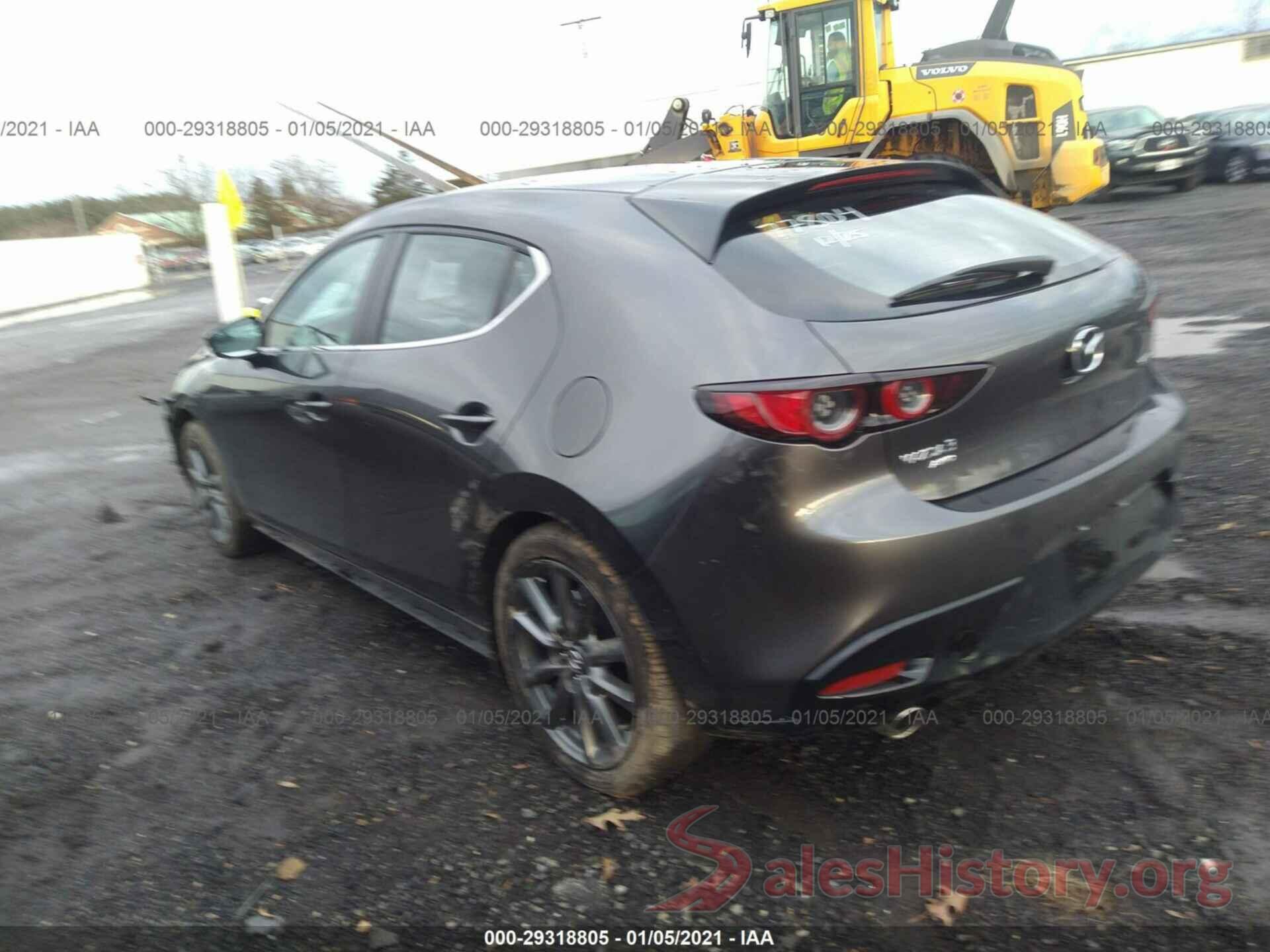 JM1BPBLMXL1173537 2020 MAZDA MAZDA3 HATCHBACK