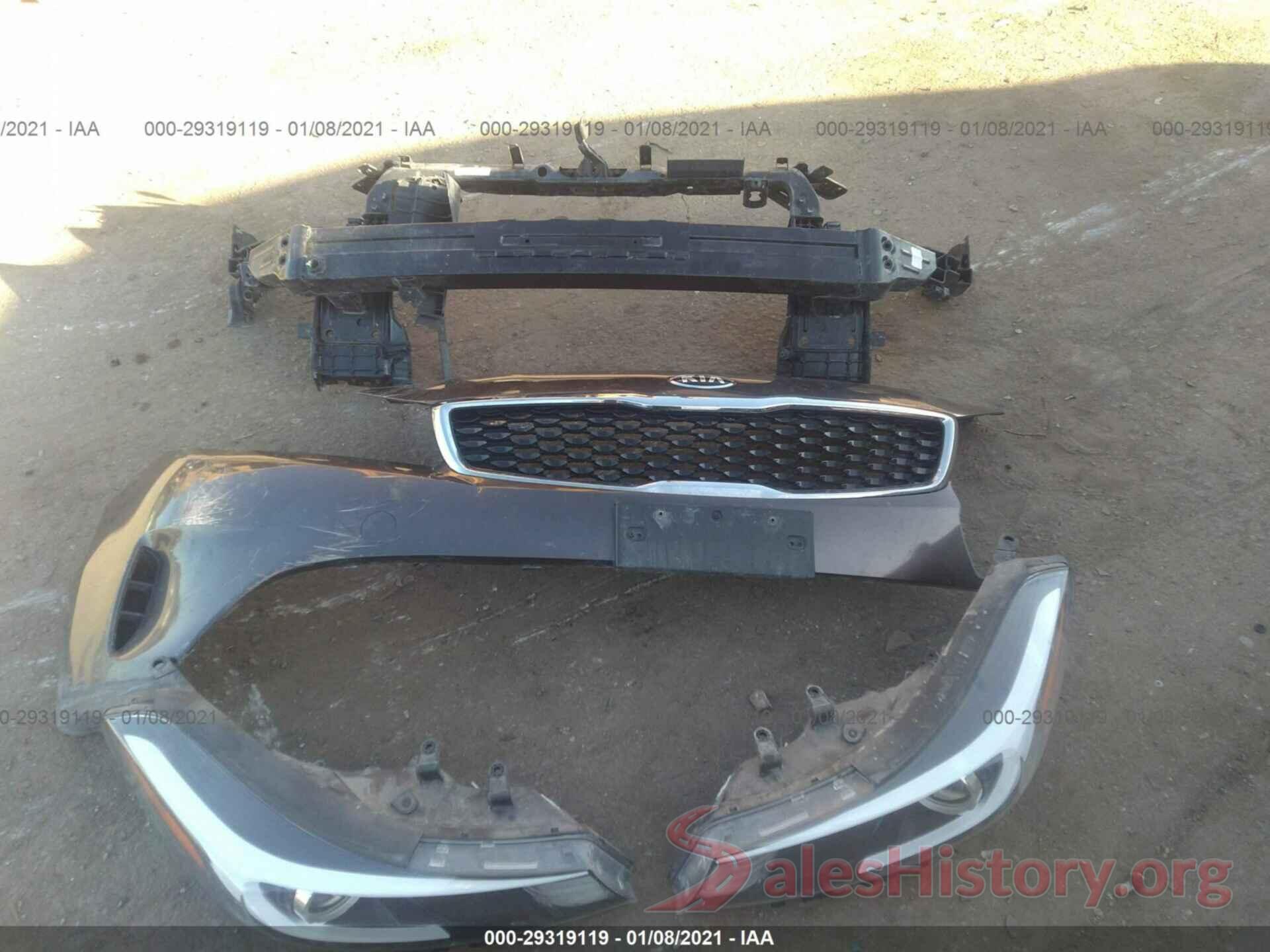 3KPFK4A79HE144110 2017 KIA FORTE