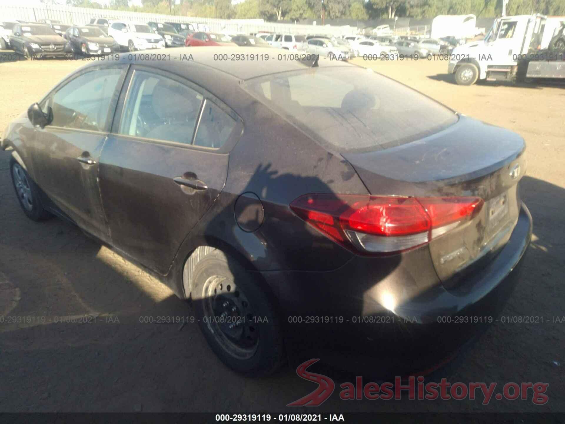 3KPFK4A79HE144110 2017 KIA FORTE