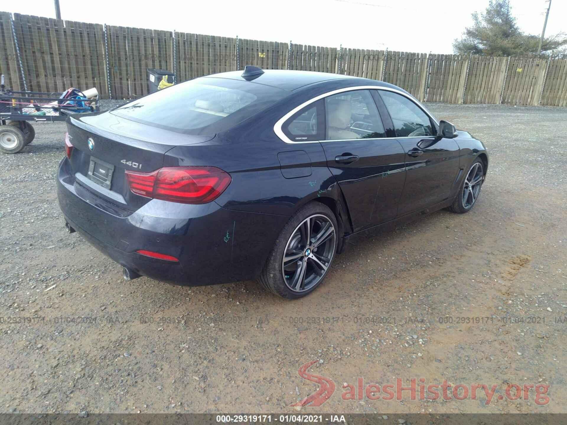 WBA4J7C01LBV99595 2020 BMW 4 SERIES