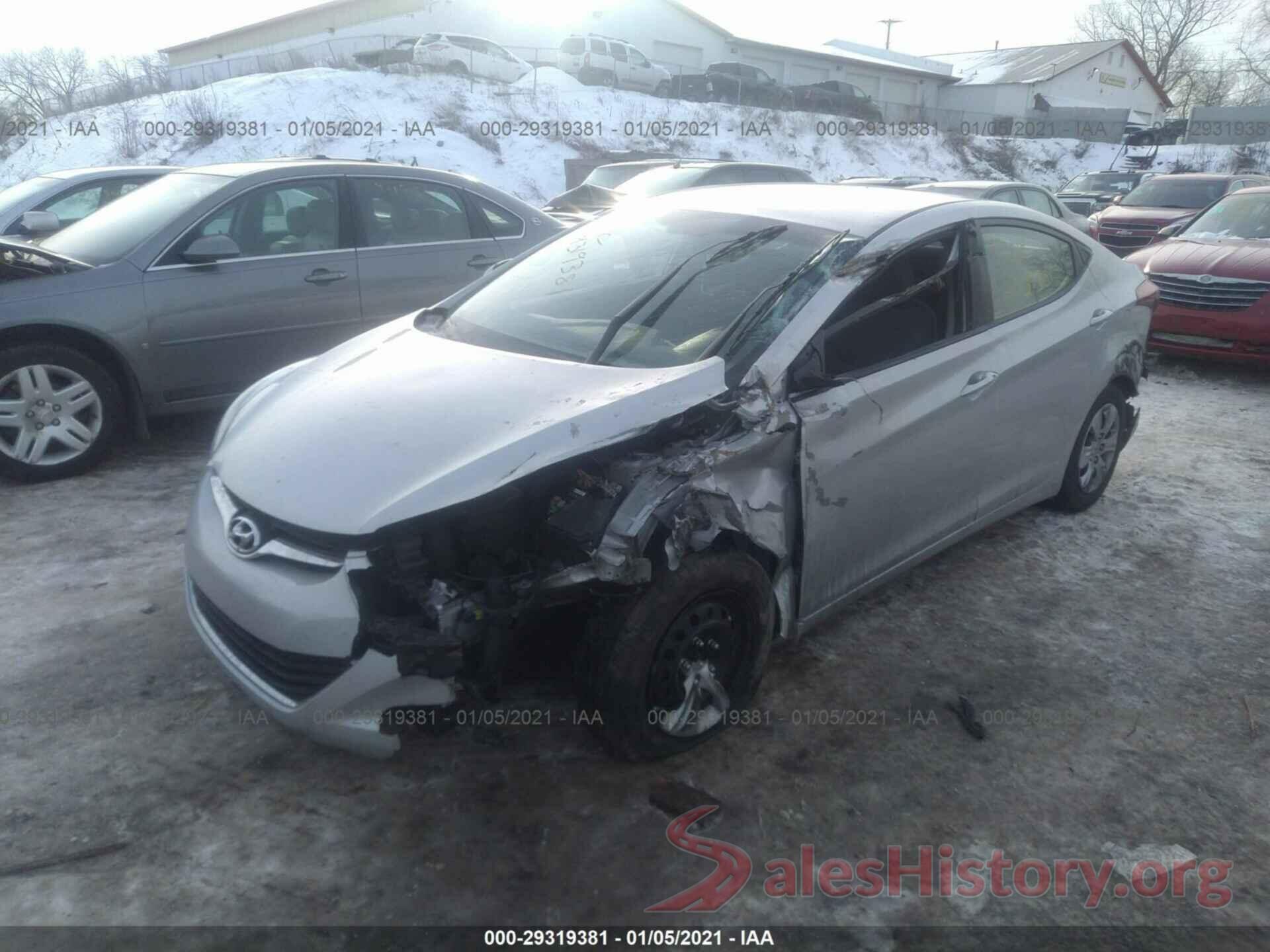 5NPDH4AE5GH705367 2016 HYUNDAI ELANTRA