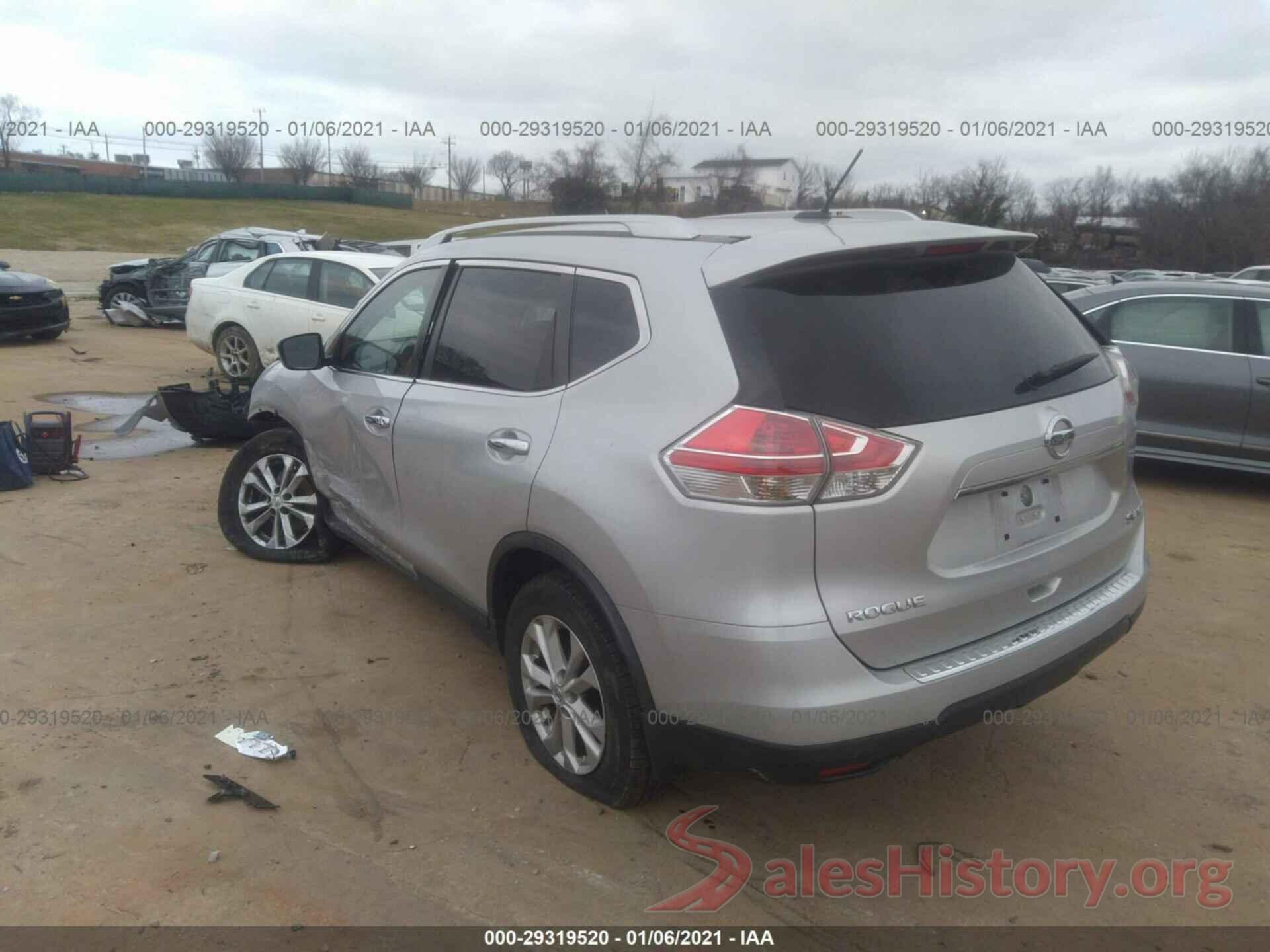 KNMAT2MV1GP624257 2016 NISSAN ROGUE