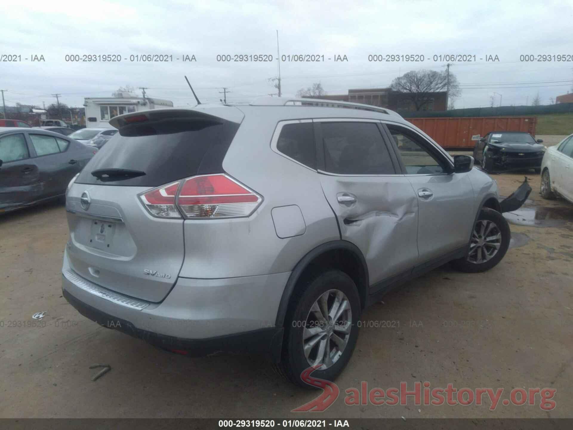 KNMAT2MV1GP624257 2016 NISSAN ROGUE