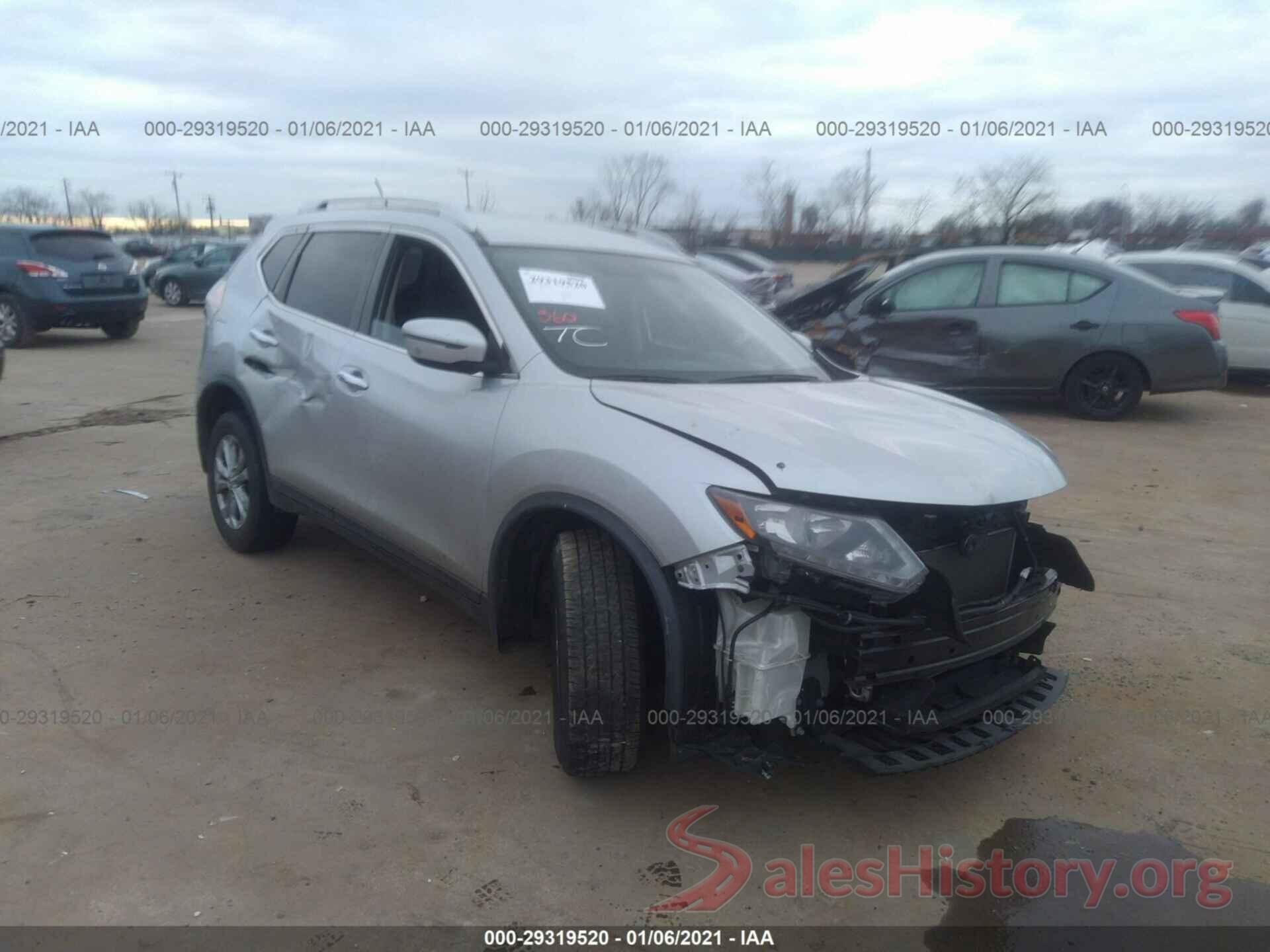 KNMAT2MV1GP624257 2016 NISSAN ROGUE