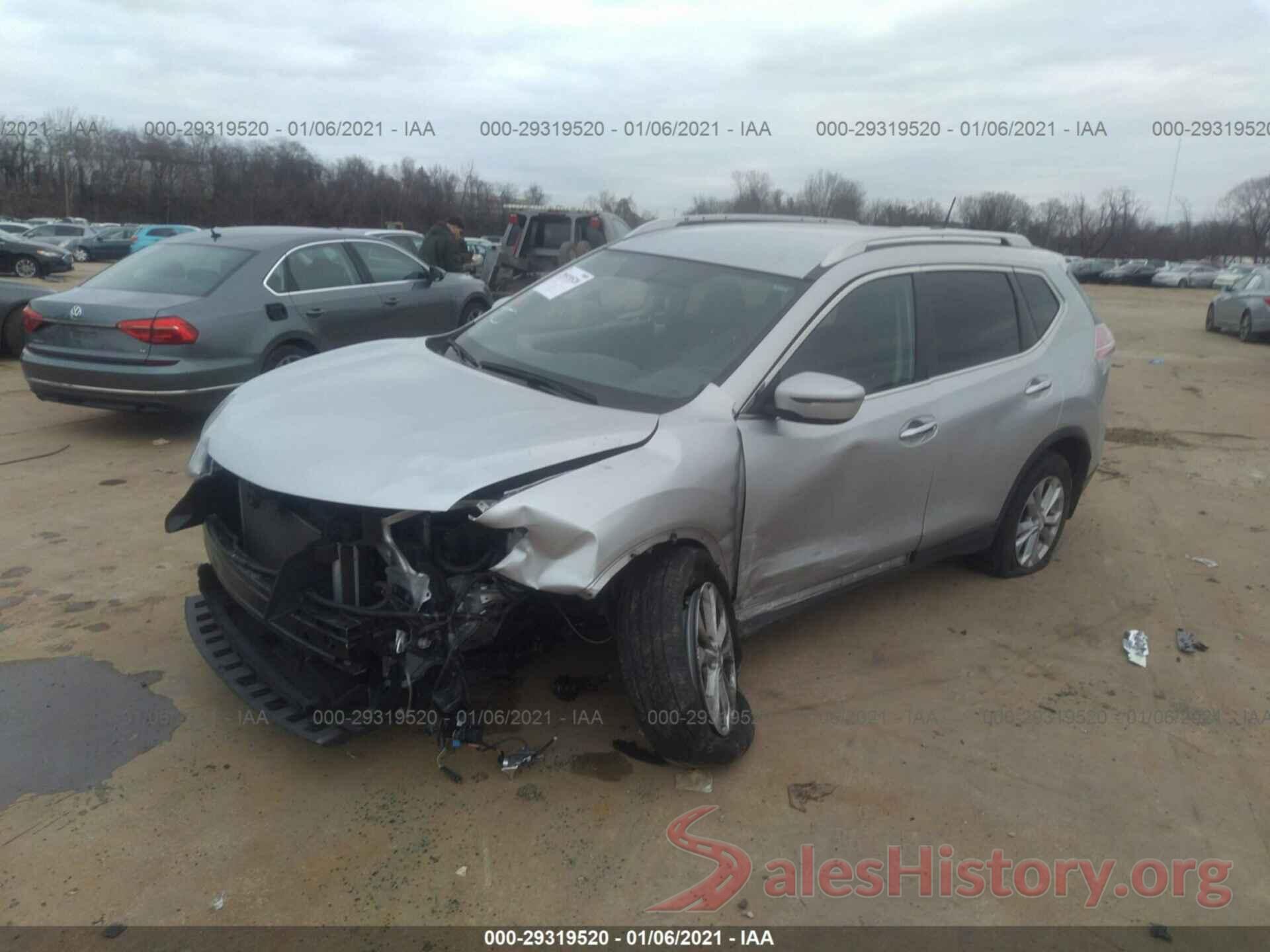 KNMAT2MV1GP624257 2016 NISSAN ROGUE