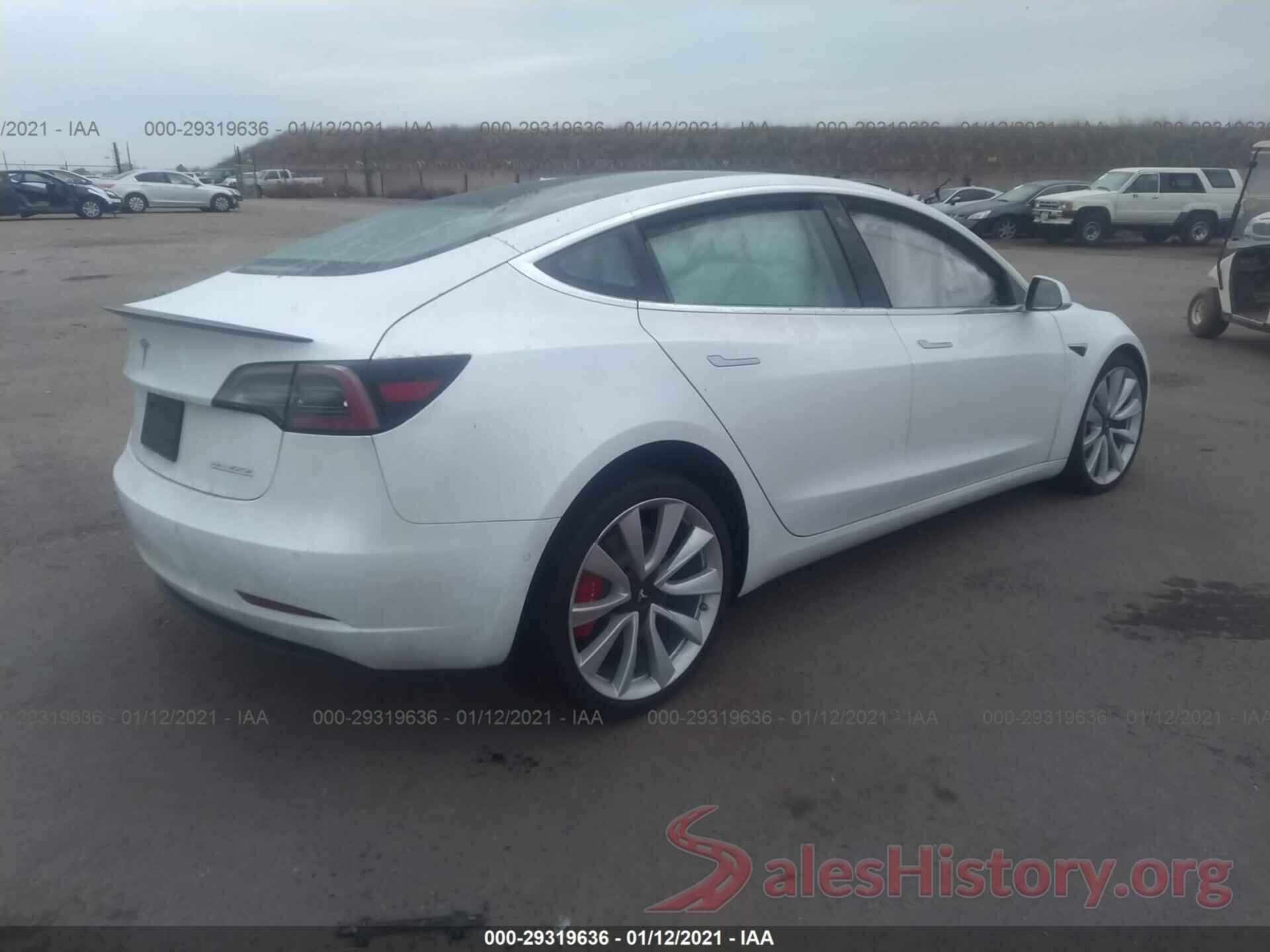 5YJ3E1EB0KF514434 2019 TESLA MODEL 3