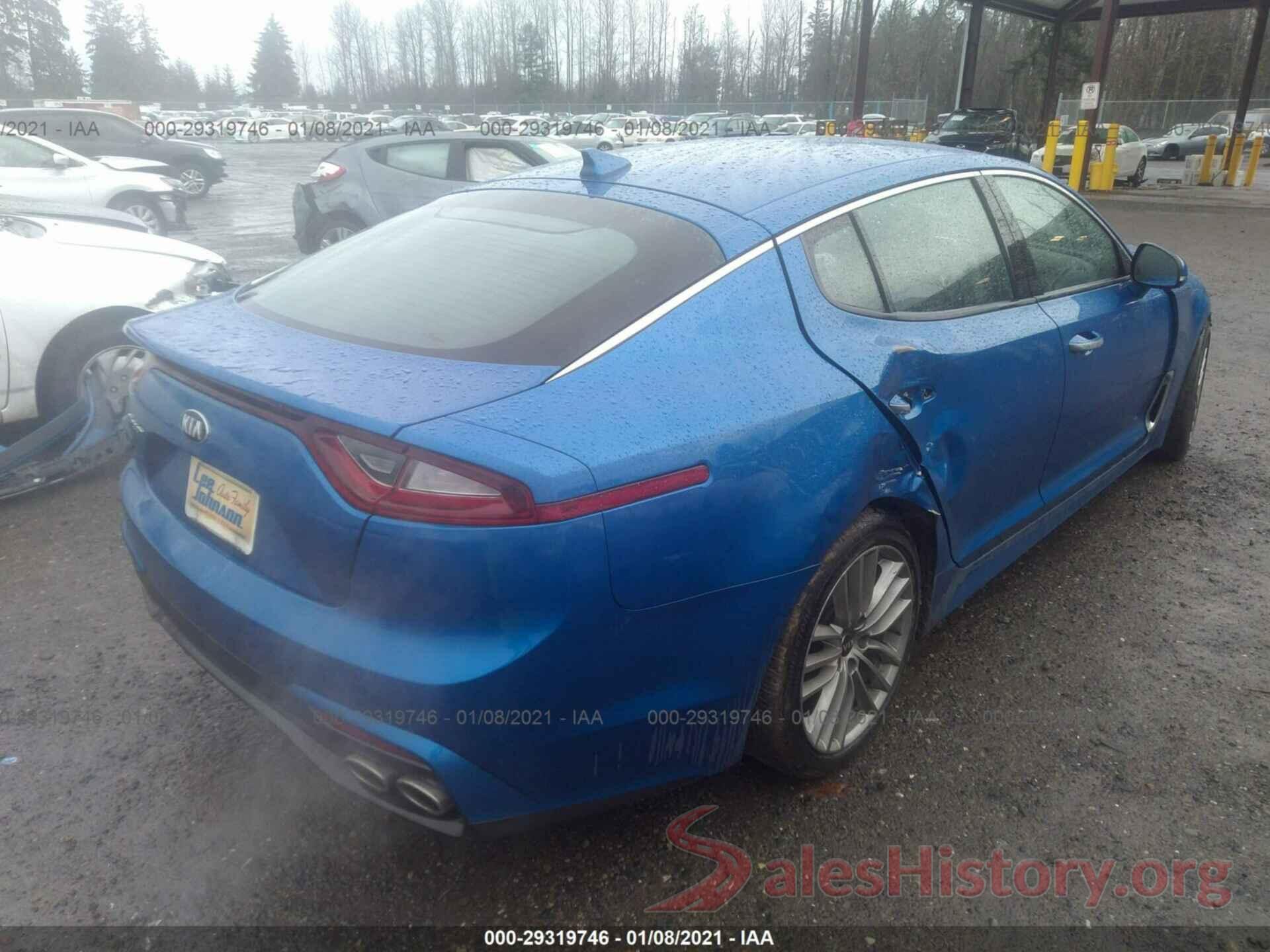 KNAE15LA9J6031358 2018 KIA STINGER