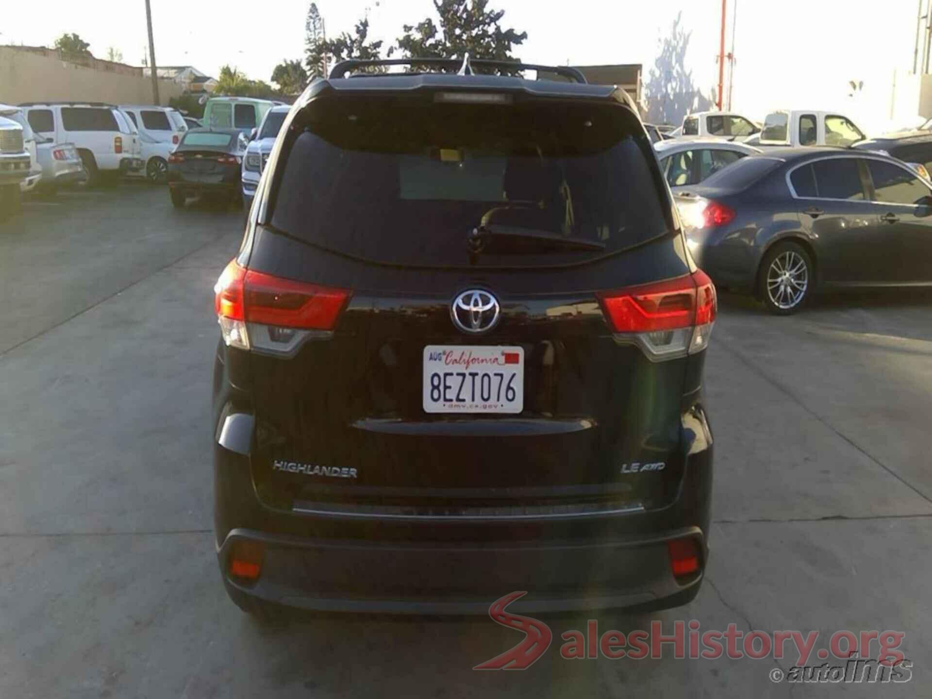 5TDBZRFH6JS891703 2018 TOYOTA HIGHLANDER