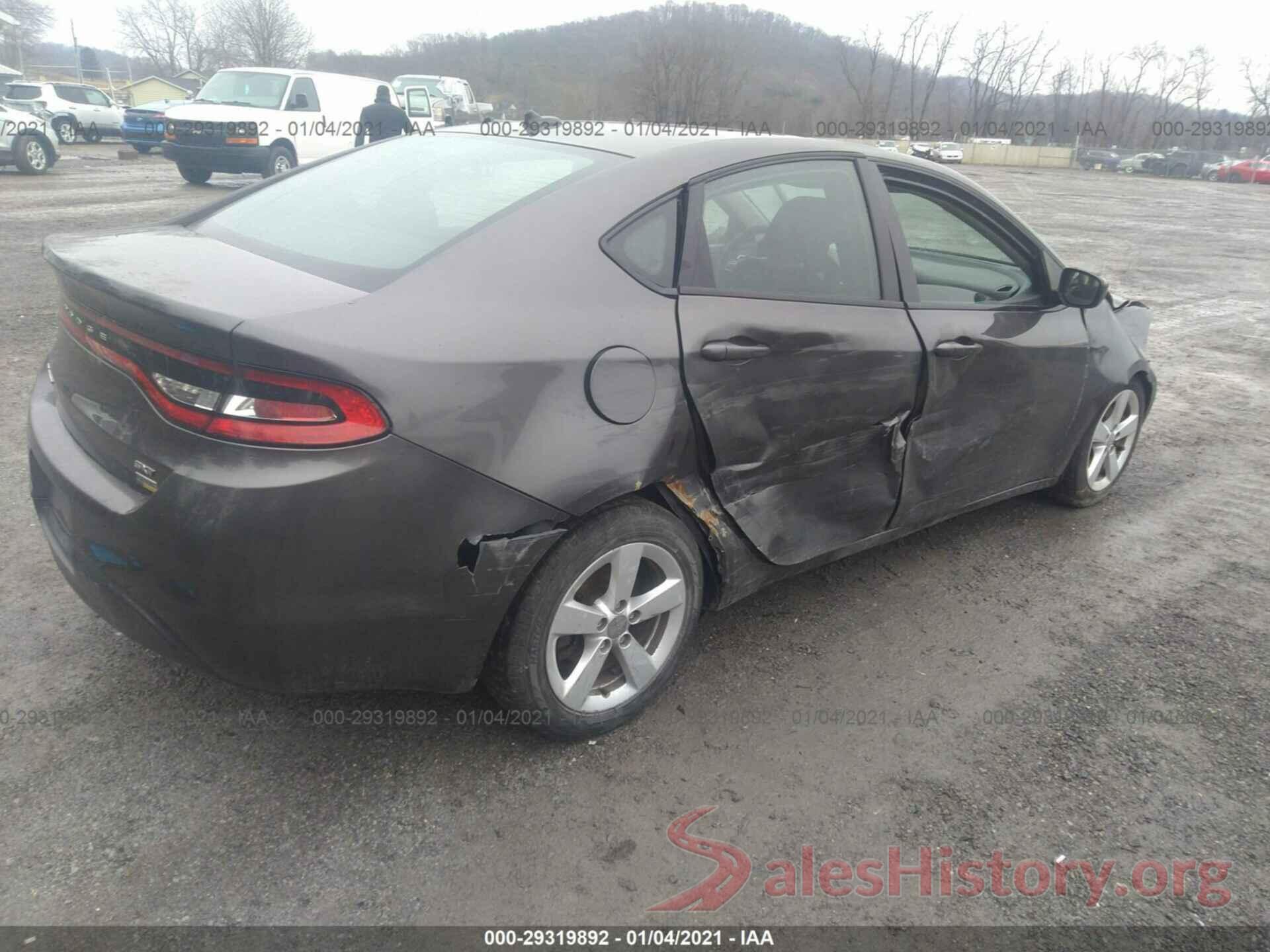 1C3CDFBA5GD660309 2016 DODGE DART