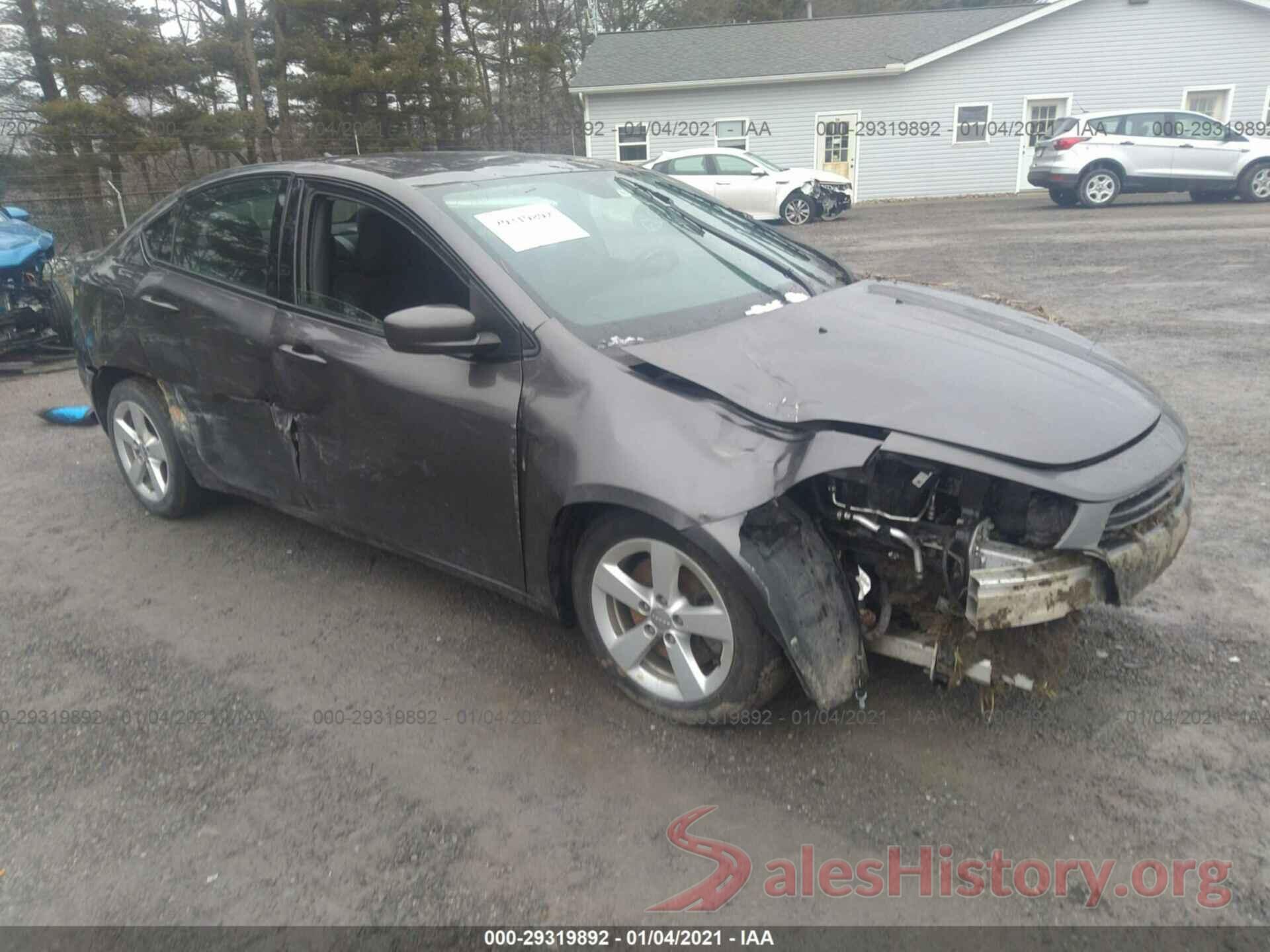 1C3CDFBA5GD660309 2016 DODGE DART