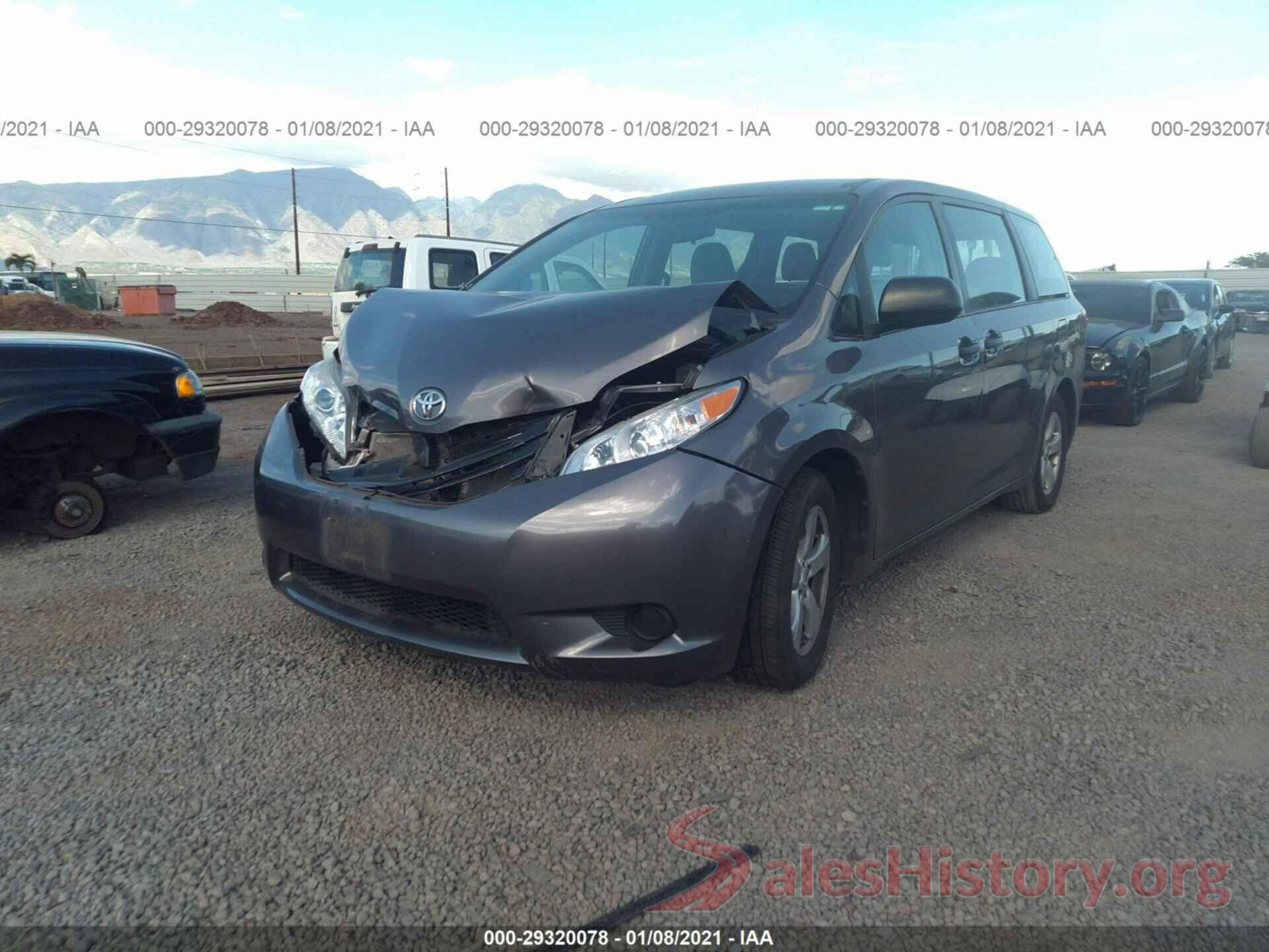 5TDZK3DC5GS693842 2016 TOYOTA SIENNA