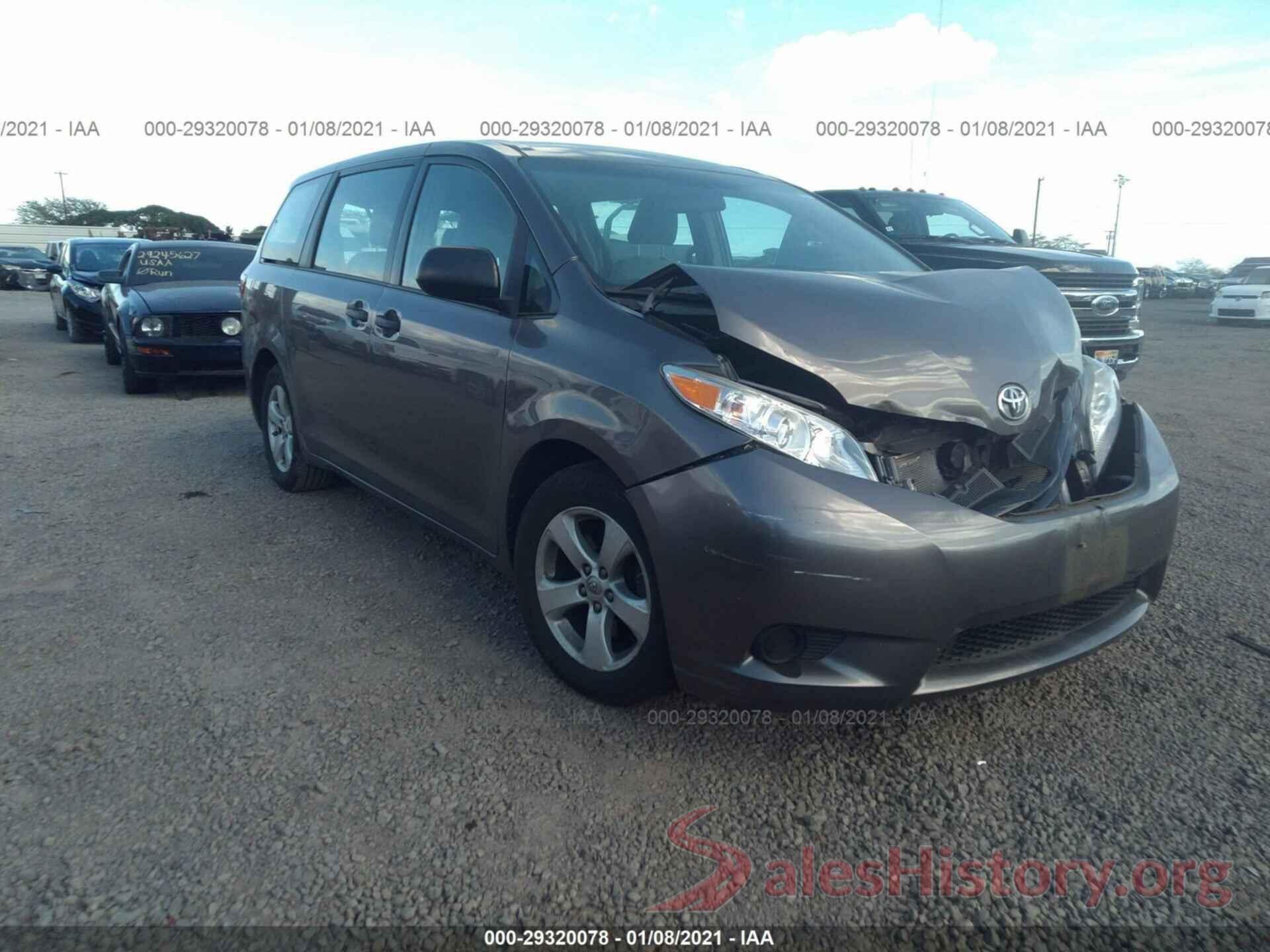 5TDZK3DC5GS693842 2016 TOYOTA SIENNA