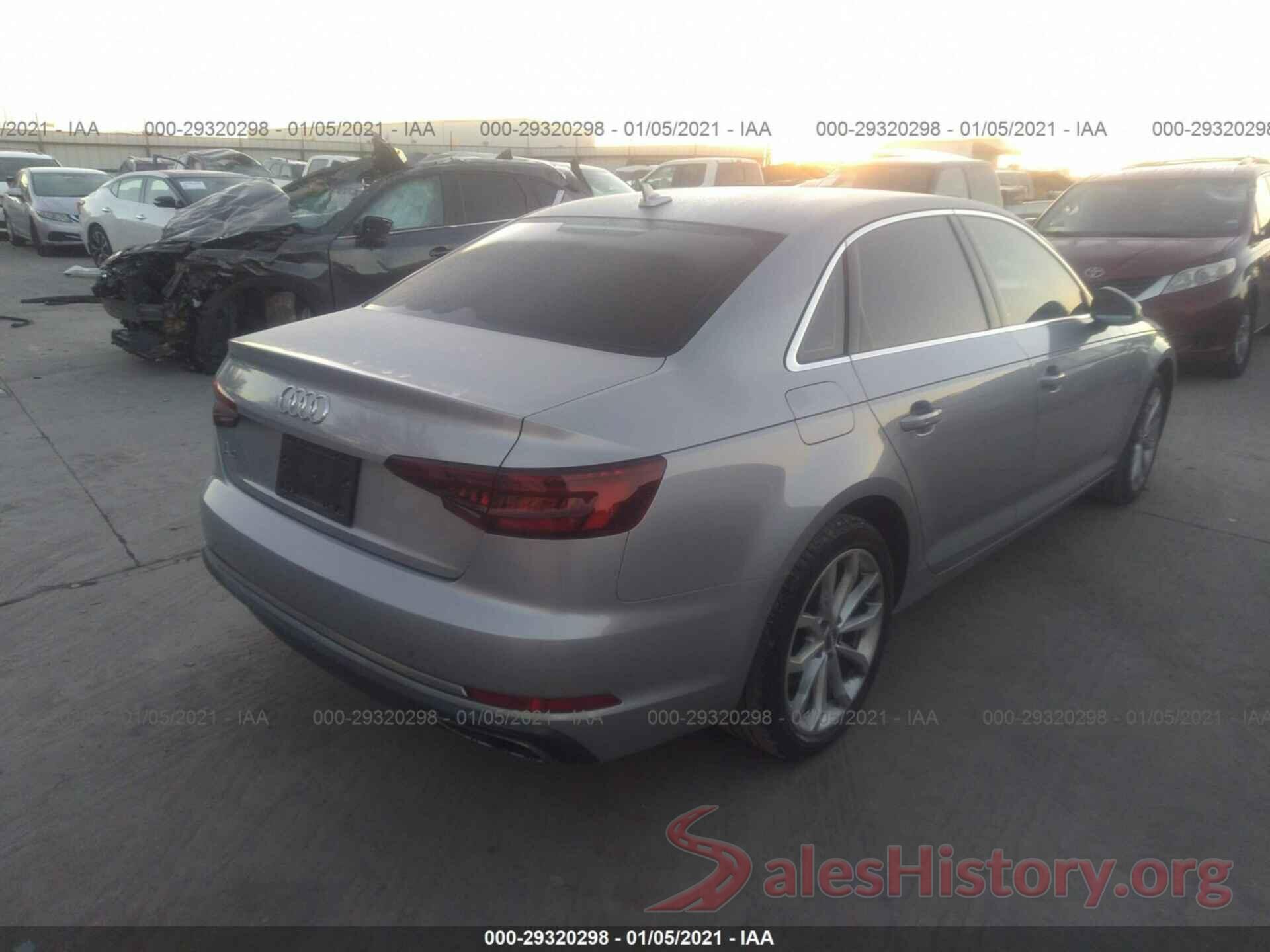 WAUGMAF46KN006388 2019 AUDI A4