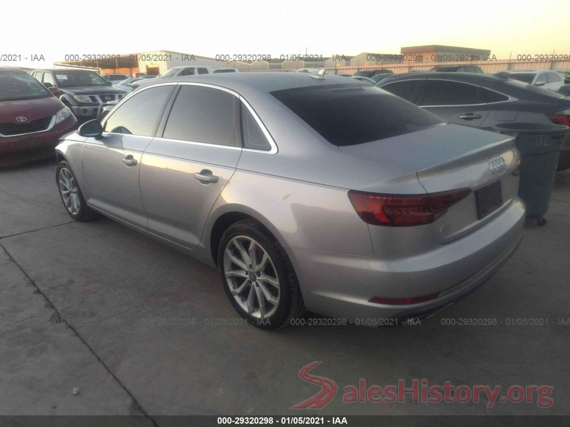 WAUGMAF46KN006388 2019 AUDI A4