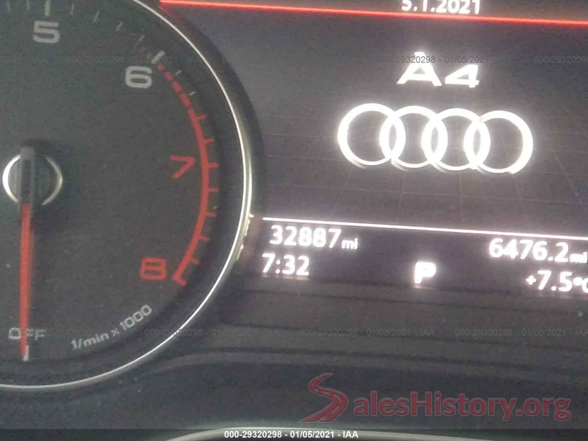 WAUGMAF46KN006388 2019 AUDI A4