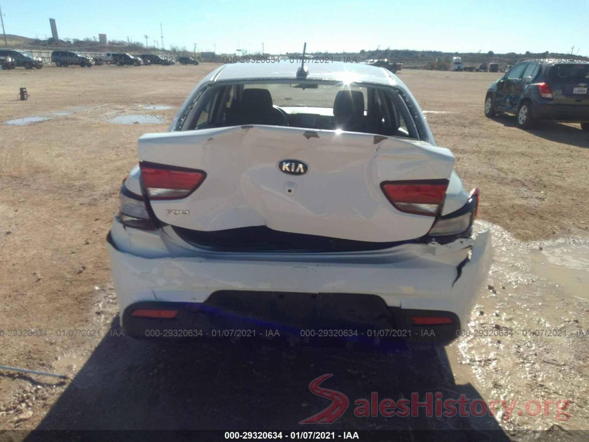 3KPA24AD8LE296341 2020 KIA RIO